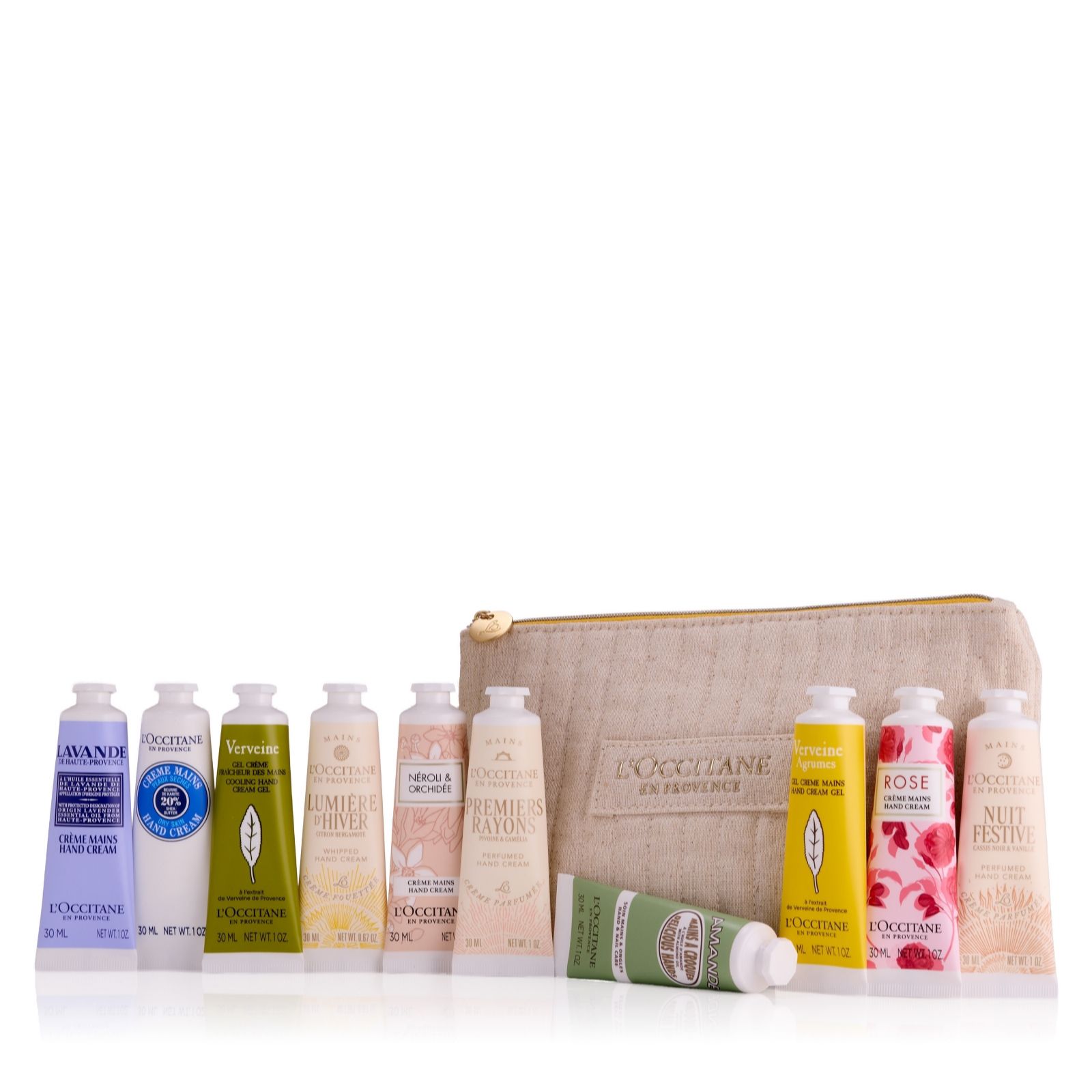 L'Occitane 10 Piece 30ml Hand Cream Collection
