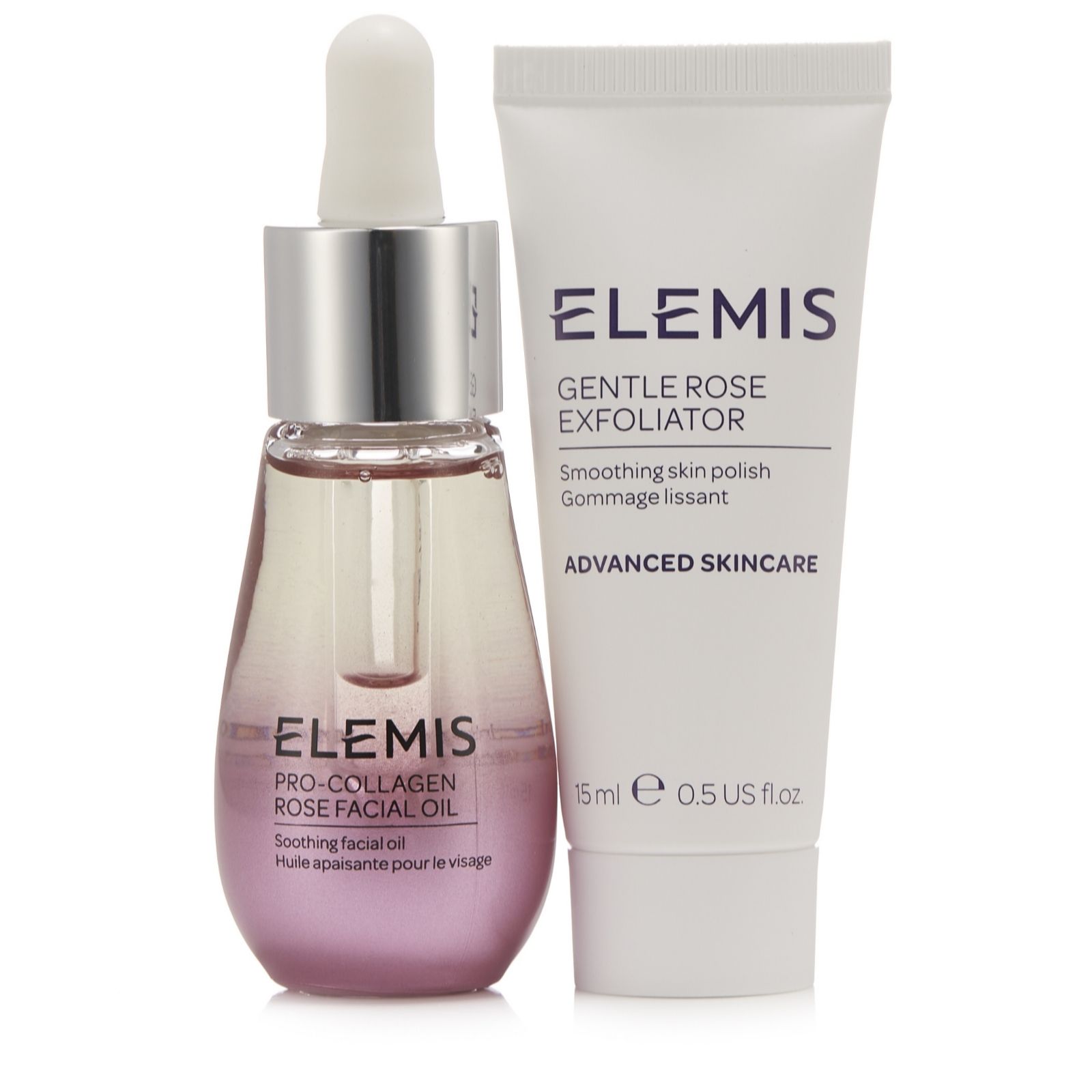 Elemis ProCollagen Rose Targeted Treatment Duo QVC UK