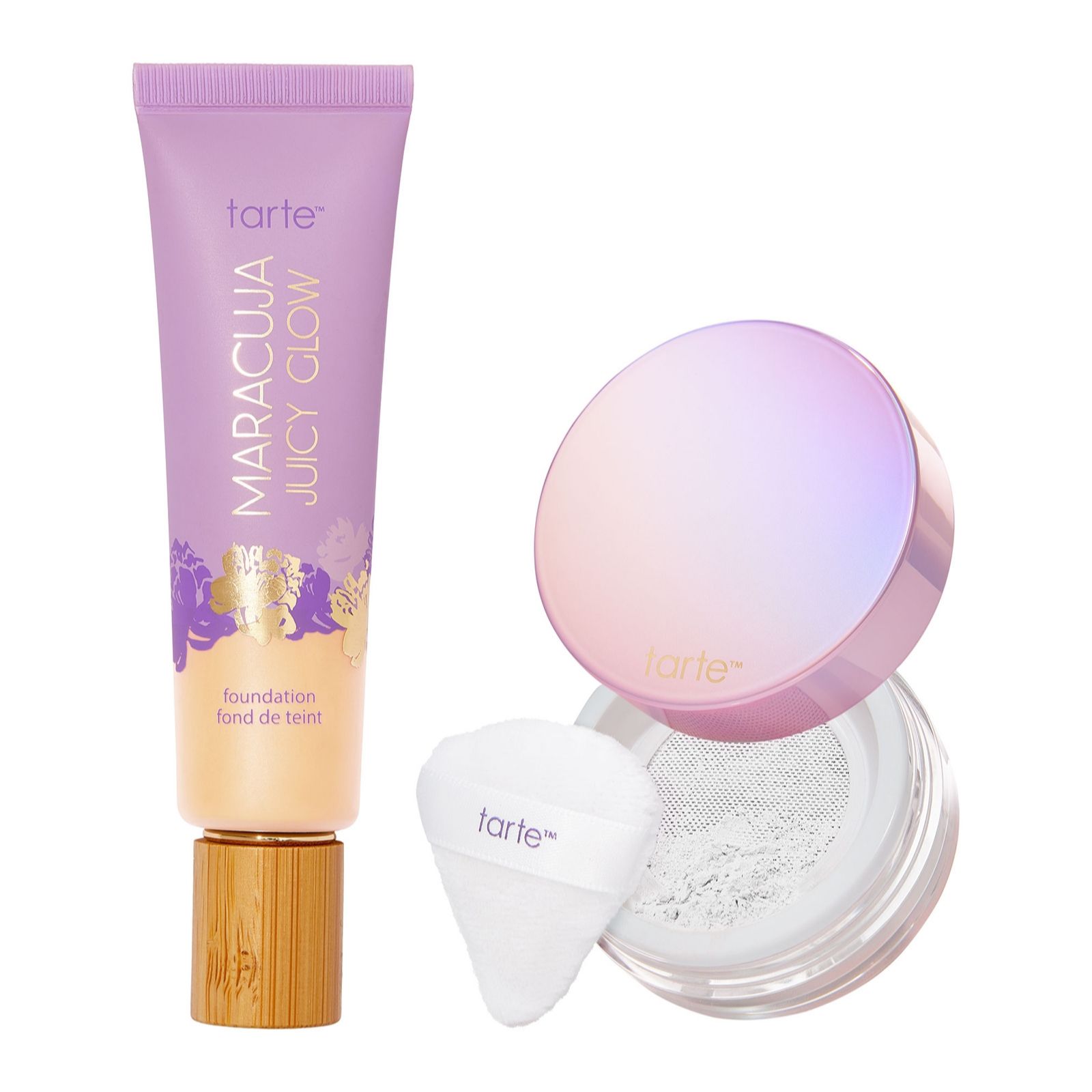 tarte Maracuja Juicy Glow Tint & Creaseless Translucent Powder Duo