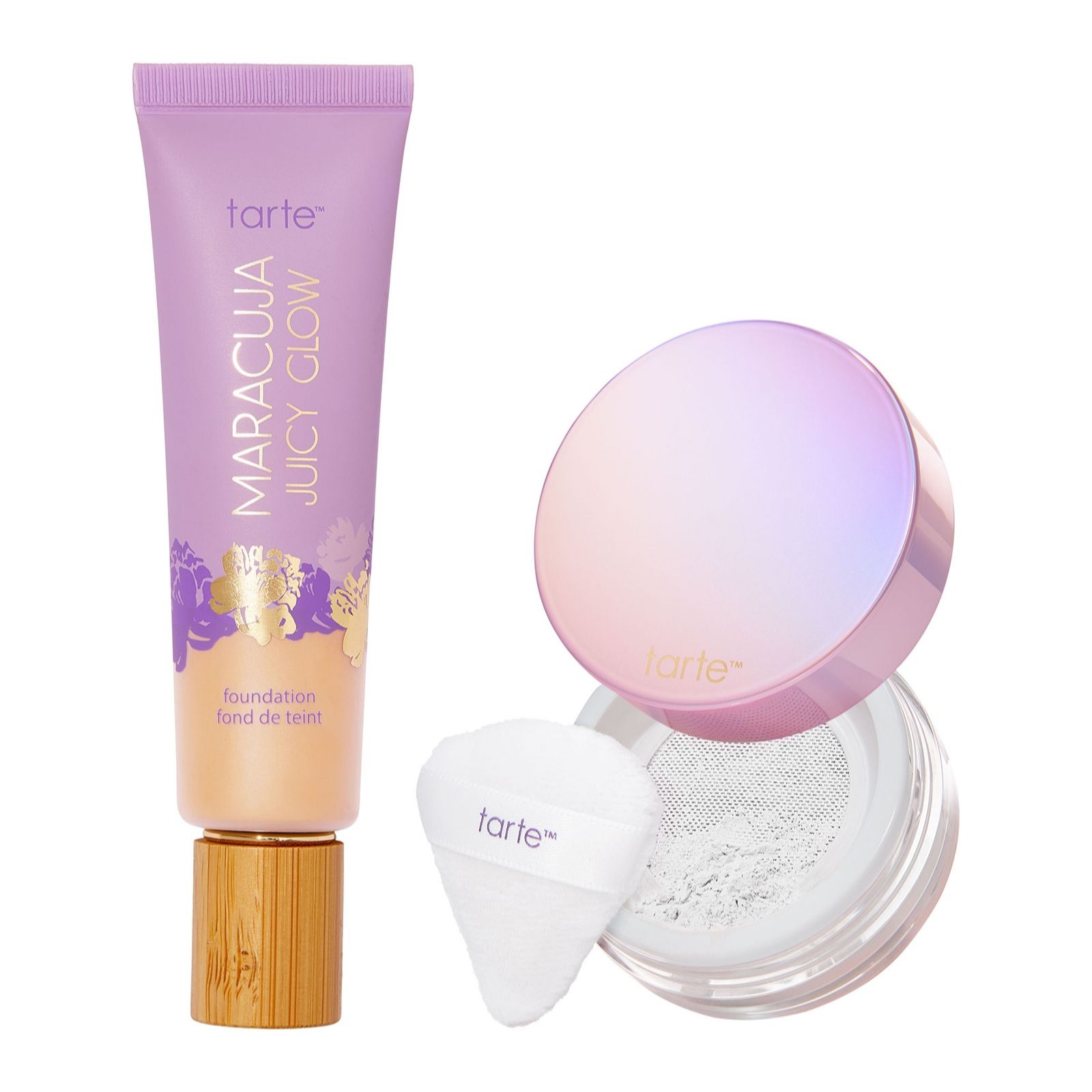 tarte Maracuja Juicy Glow Tint & Creaseless Translucent Powder Duo