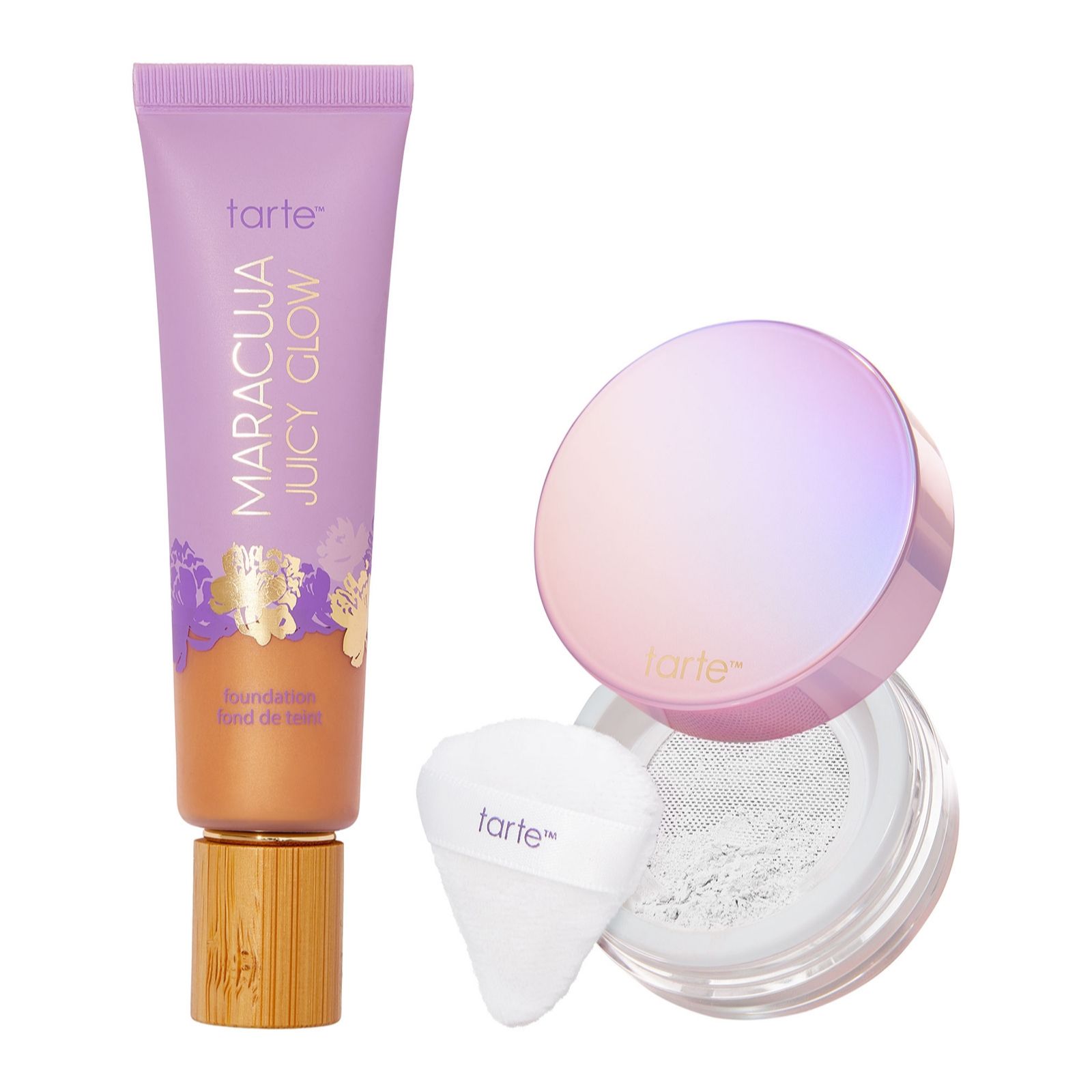 tarte Maracuja Juicy Glow Tint & Creaseless Translucent Powder Duo