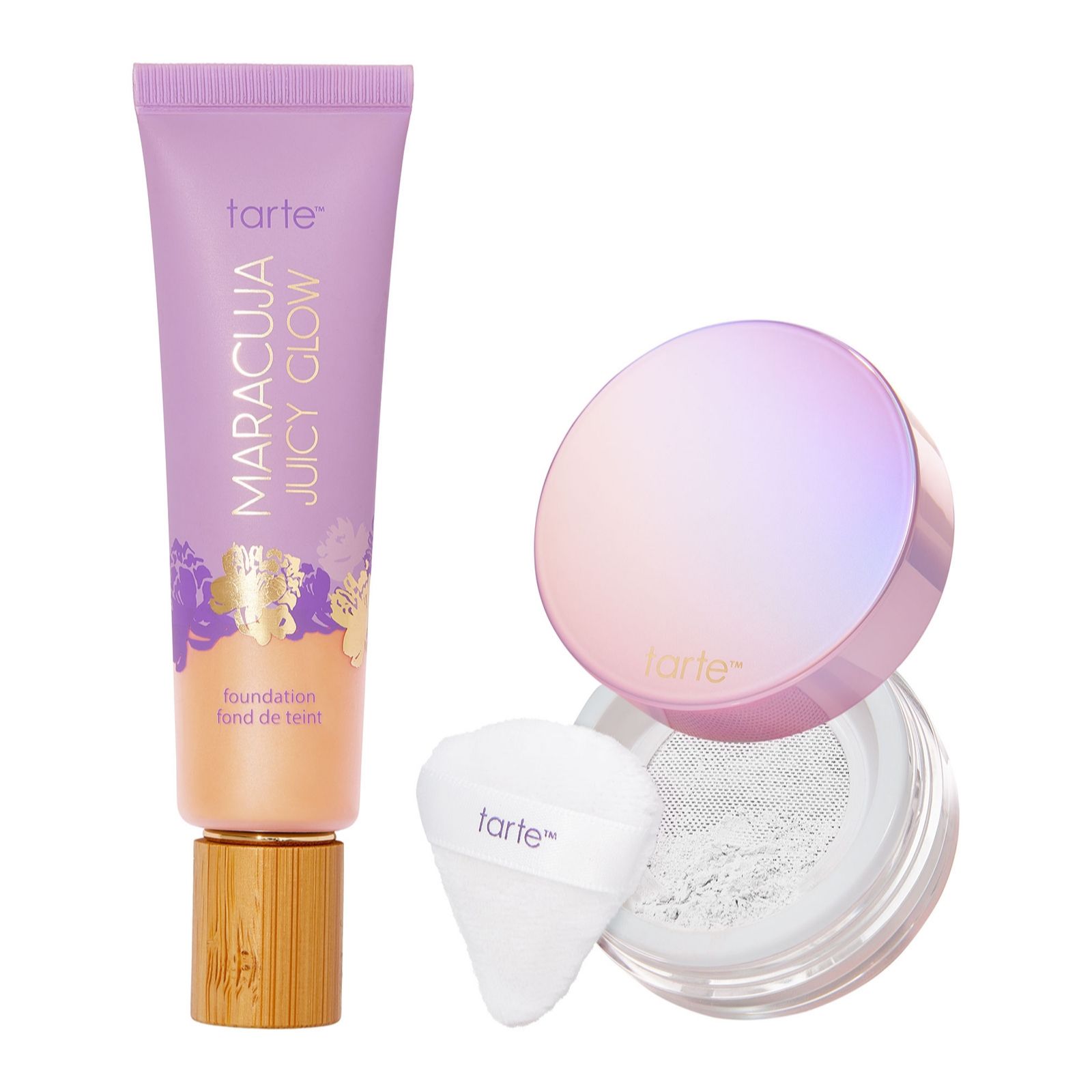 tarte Maracuja Juicy Glow Tint & Creaseless Translucent Powder Duo