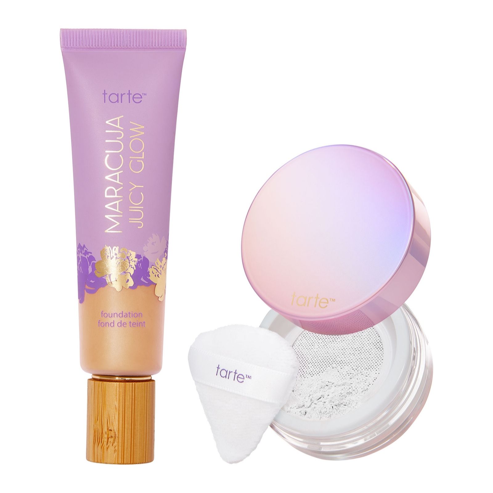 tarte Maracuja Juicy Glow Tint & Creaseless Translucent Powder Duo