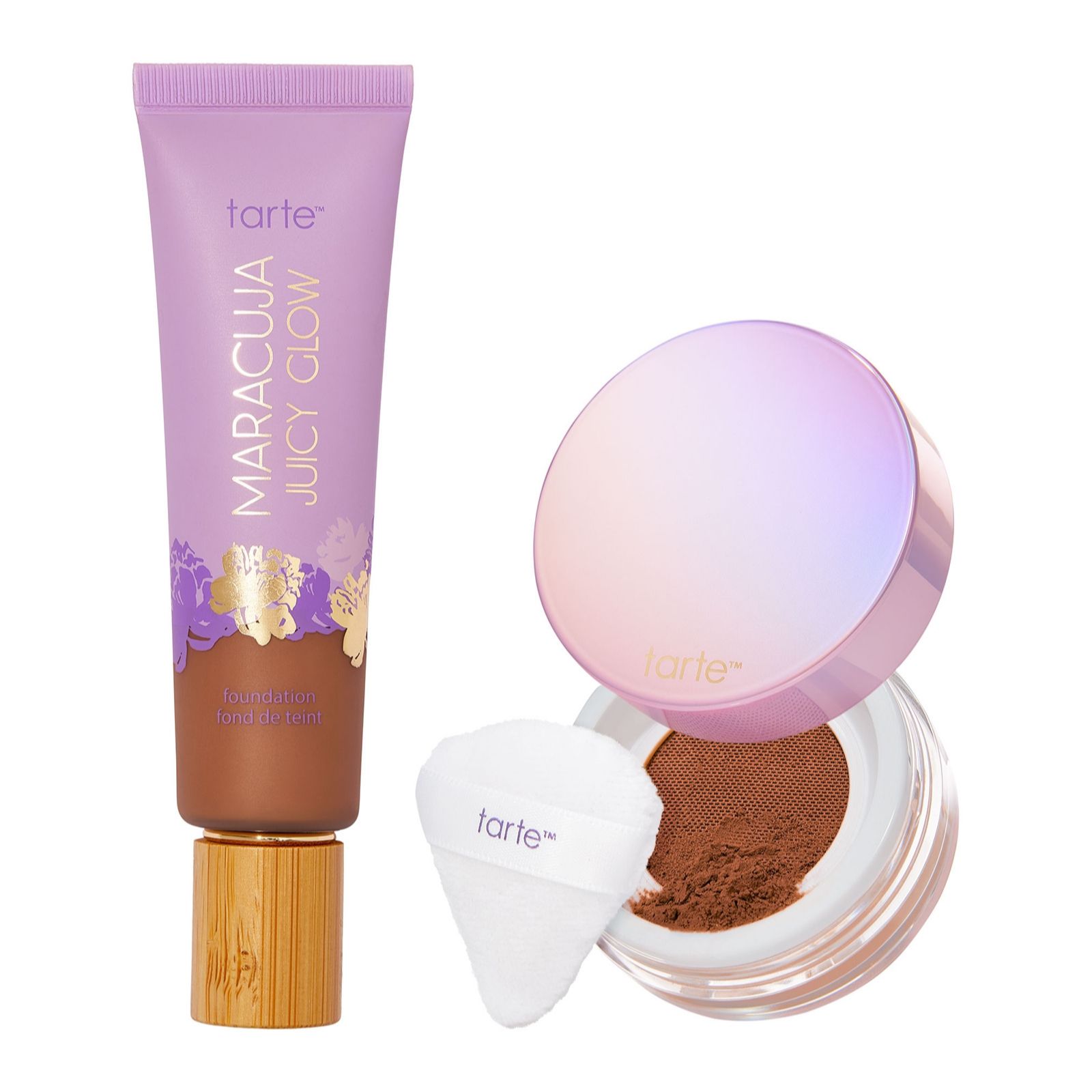 tarte Maracuja Juicy Glow Tint & Creaseless Translucent Powder Duo