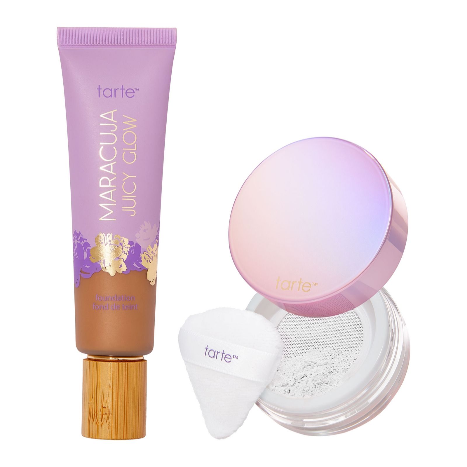 tarte Maracuja Juicy Glow Tint & Creaseless Translucent Powder Duo