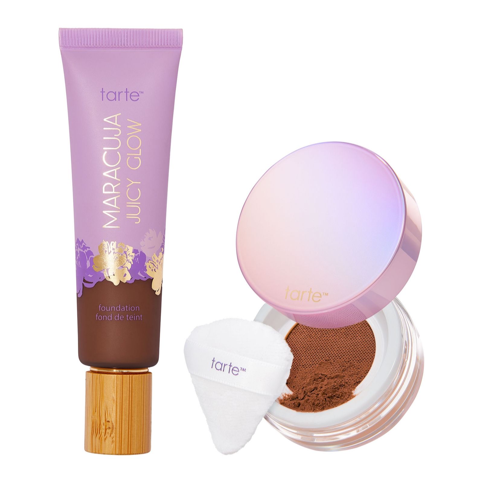 tarte Maracuja Juicy Glow Tint & Creasless Transluscent Powder Duo