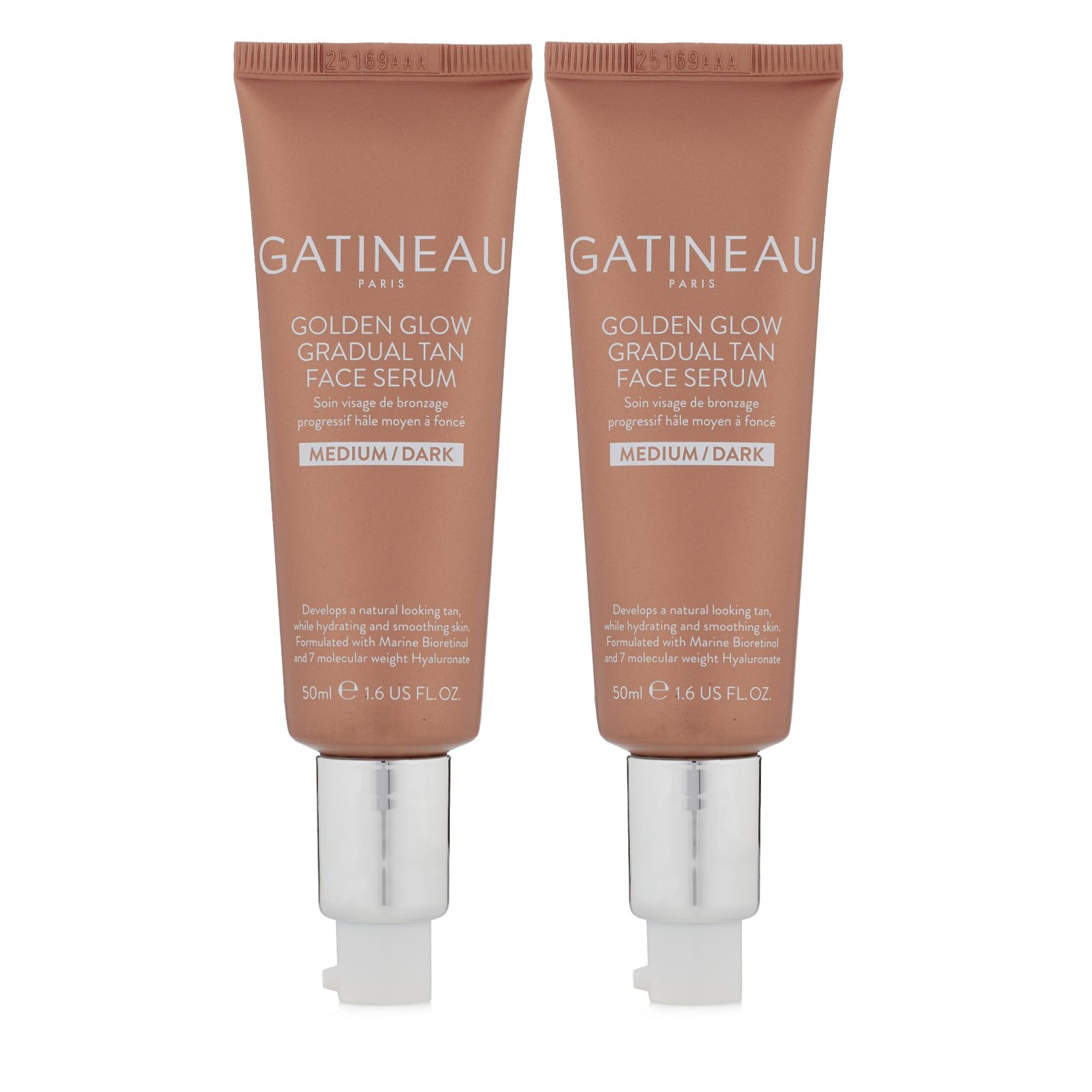 Gatineau Golden Glow Gradual Tan Face Serum Duo
