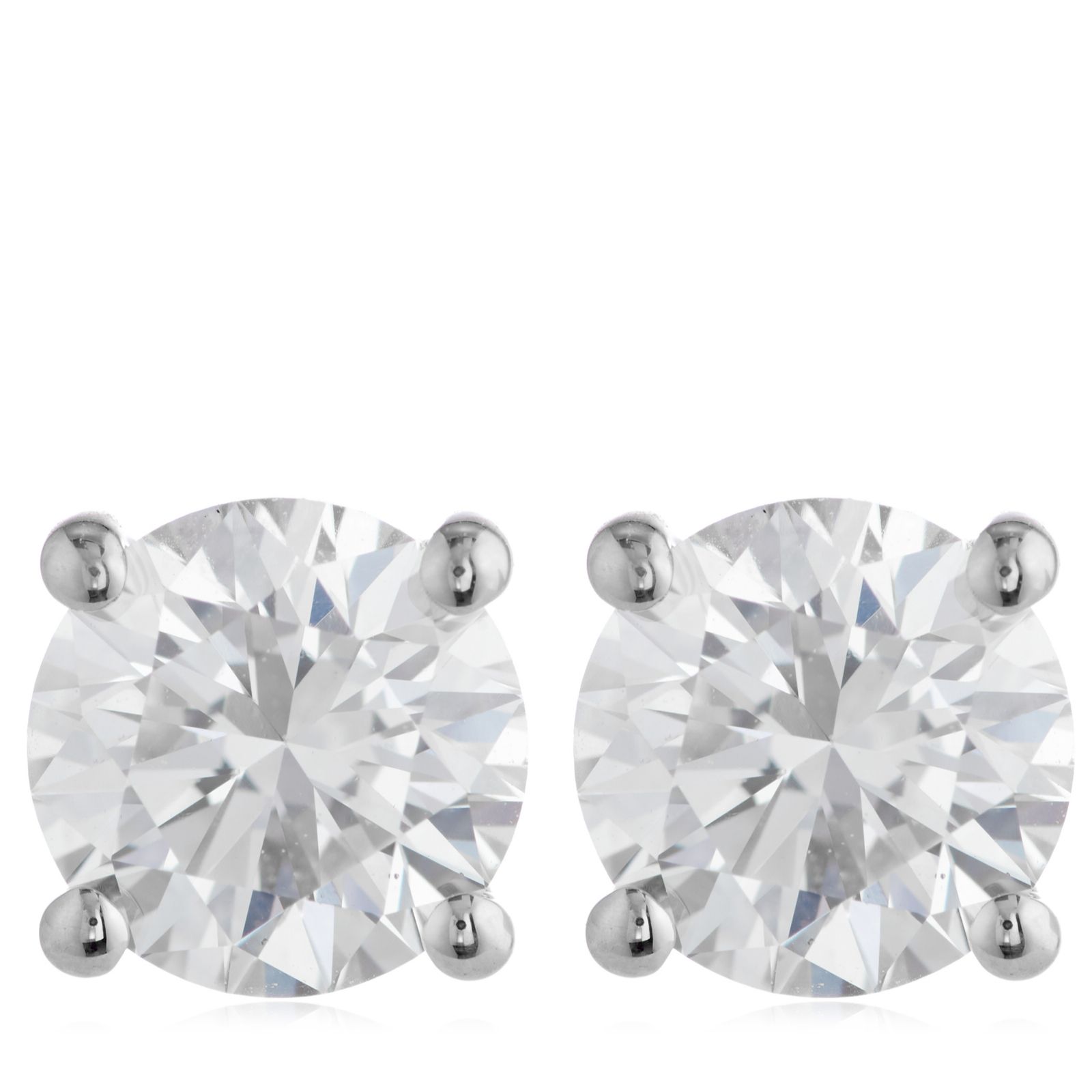 1.50ct Fire Light Lab Grown Diamond Stud Earrings 9ct Gold