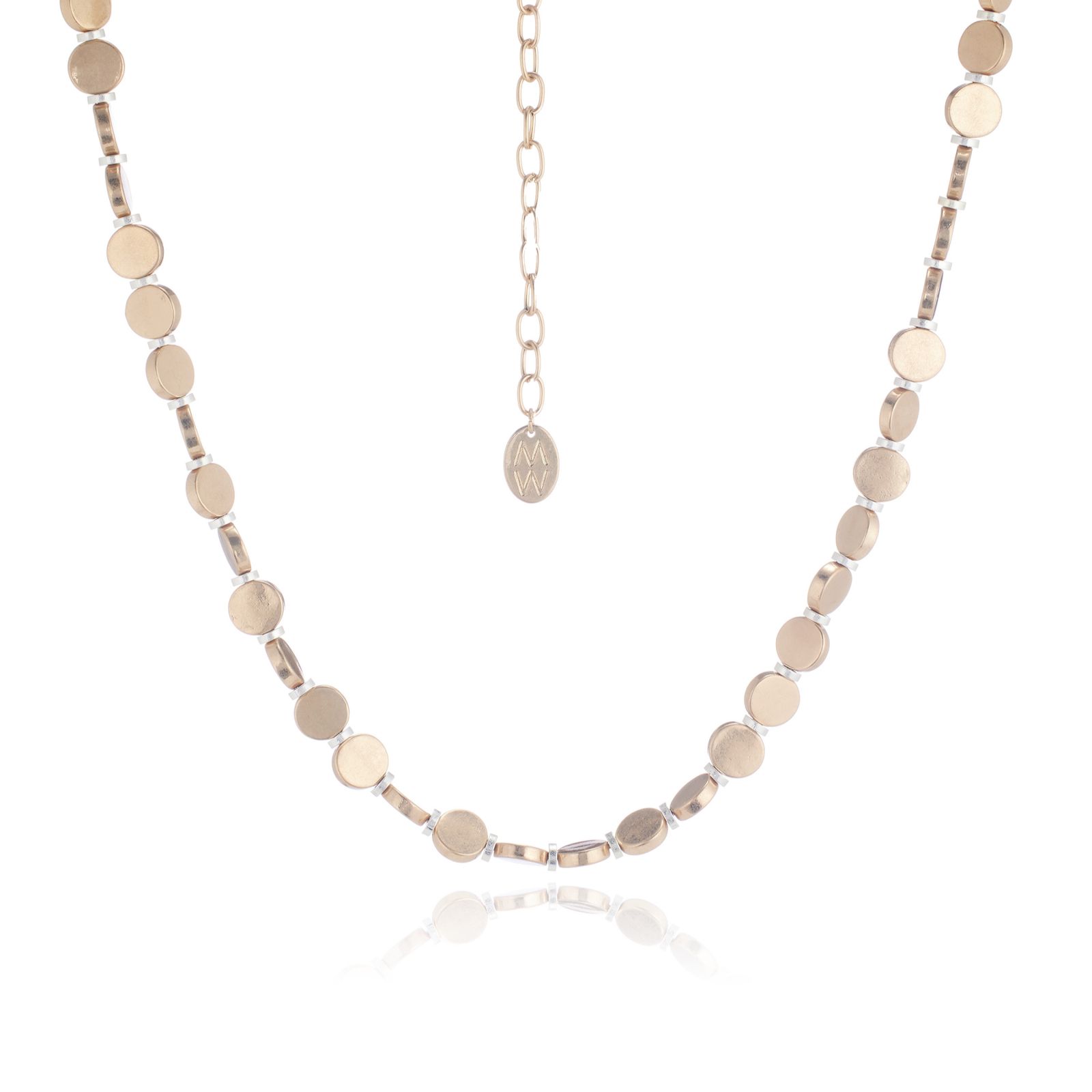 Marla Wynne Patina Finish Dot Necklace