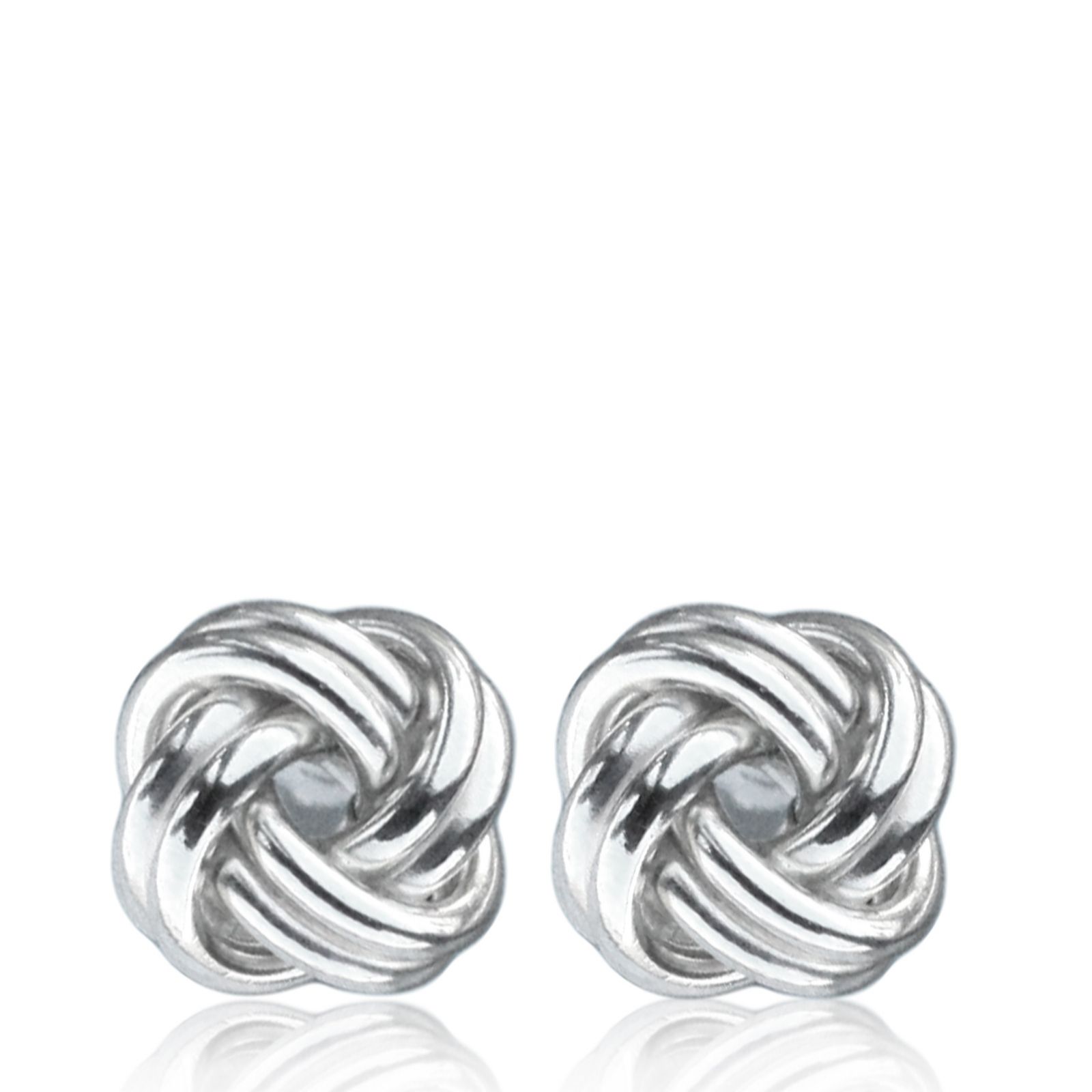 Nina B Sterling Silver Knot Earrings