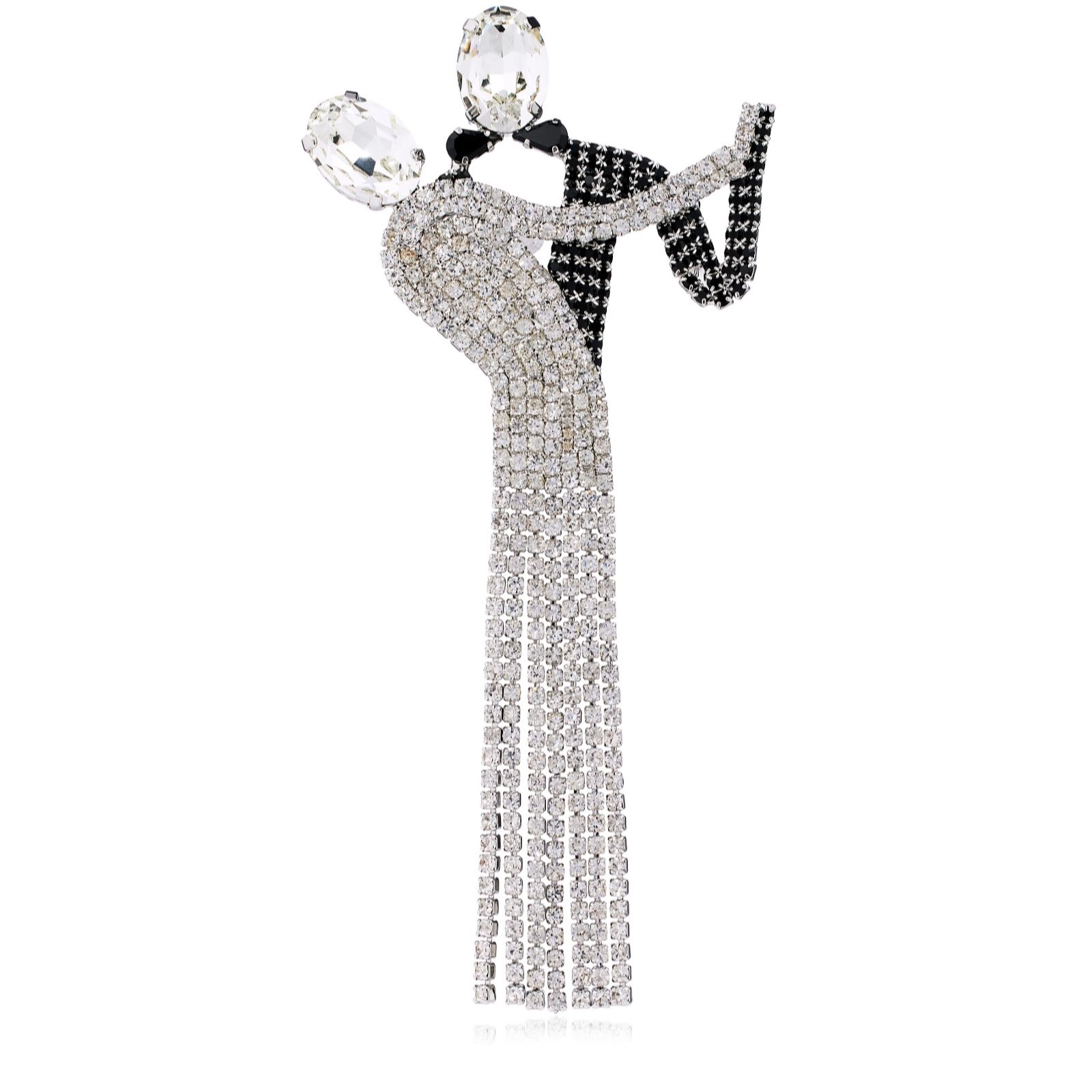 Butler & Wilson Dancing Couple Brooch