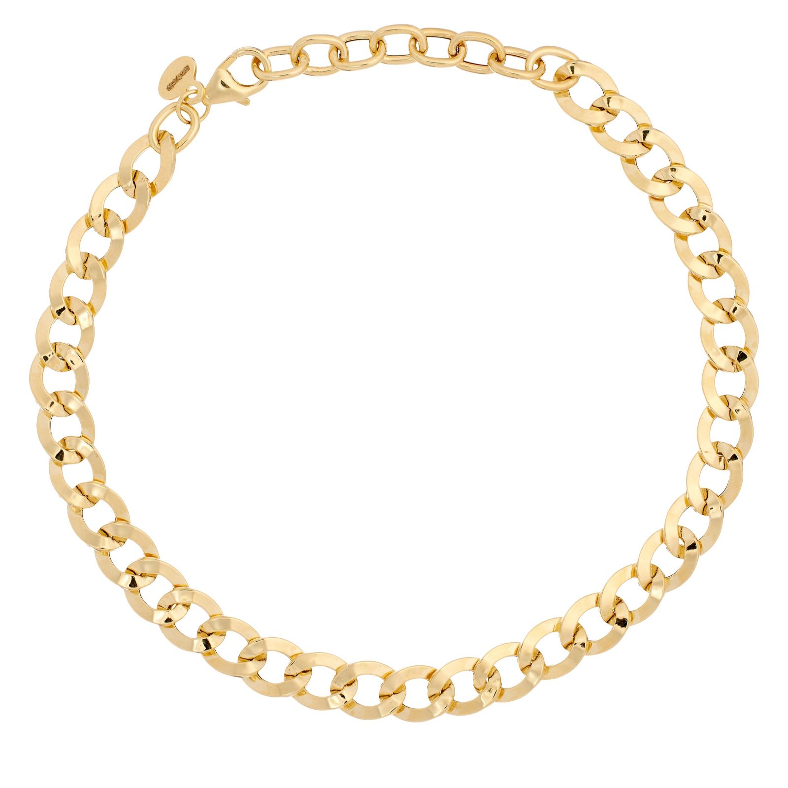 Gold 9ct Italian Gold Vittoria Grumetta Bracelet