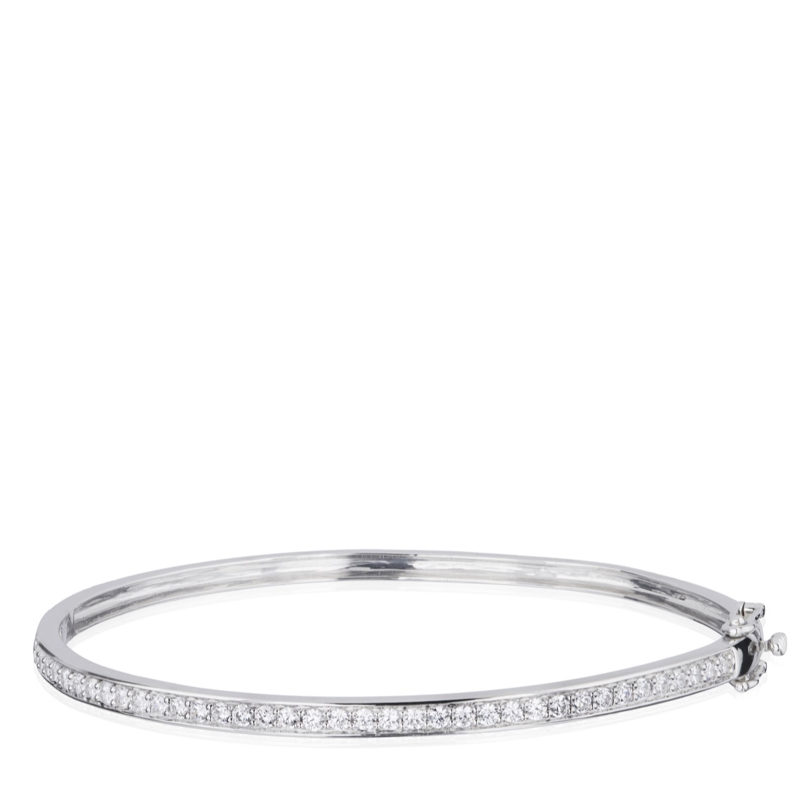 Fire Light 1.5ct Lab Grown Diamond Channel Set Bangle 9ct Gold