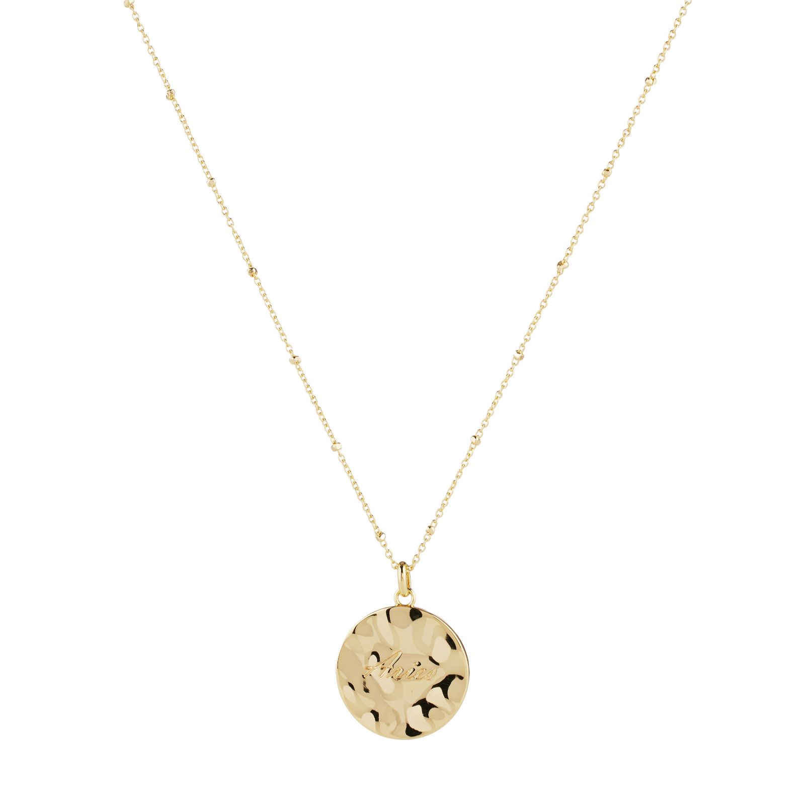 Diamonique Edit 0.22ct tw Zodiac Pendant & Chain