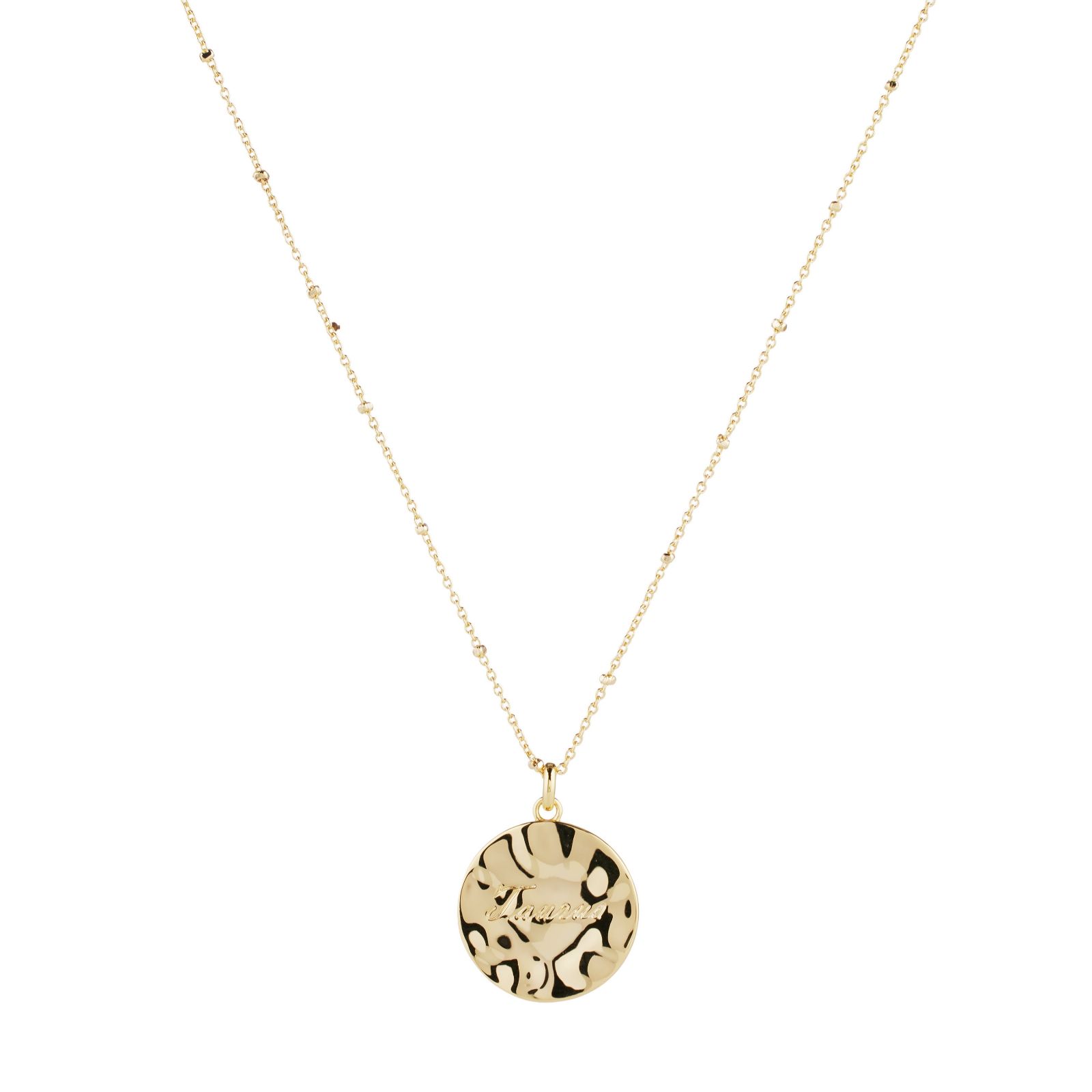 Diamonique Edit 0.22ct tw Zodiac Pendant & Chain