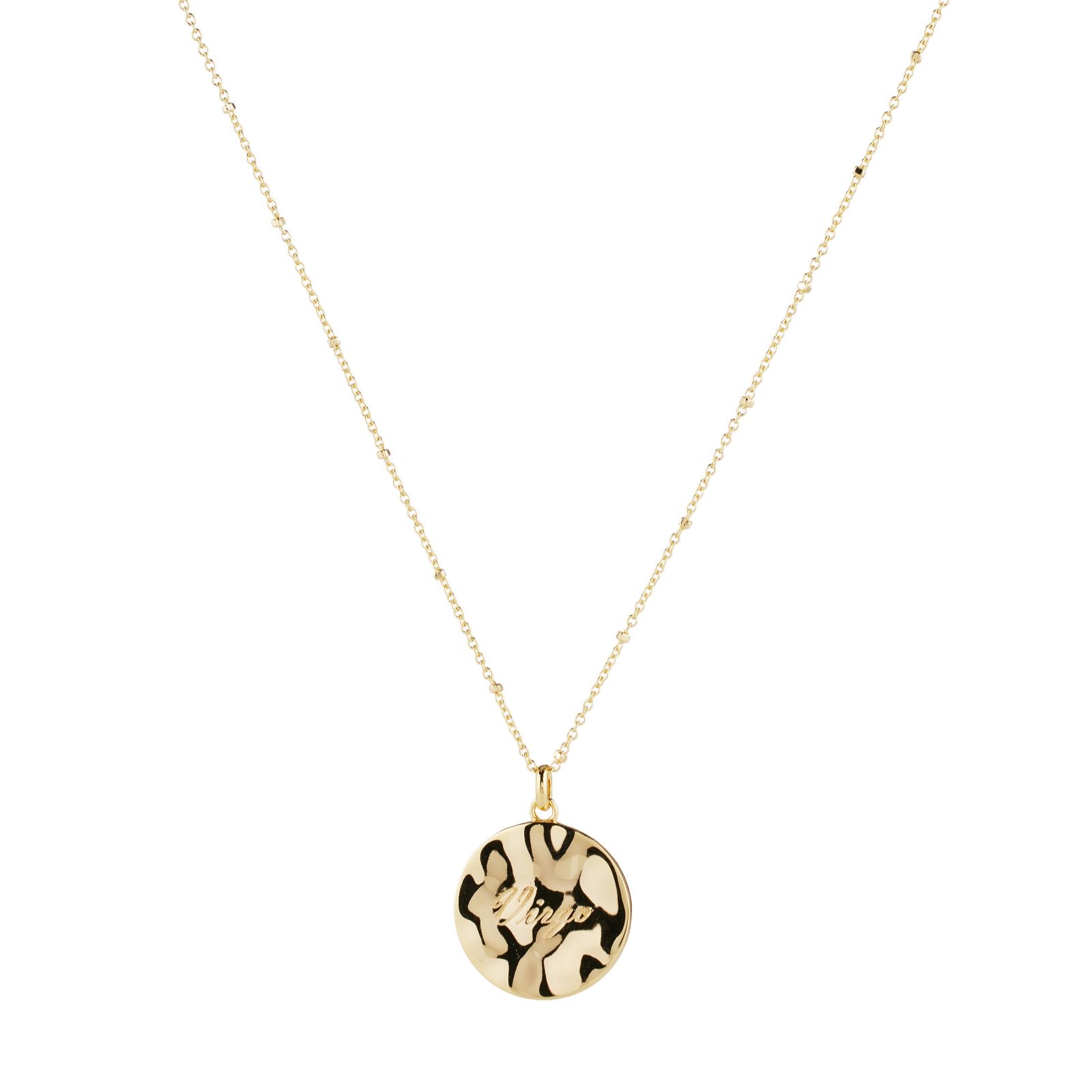 Diamonique Edit 0.22ct tw Zodiac Pendant & Chain