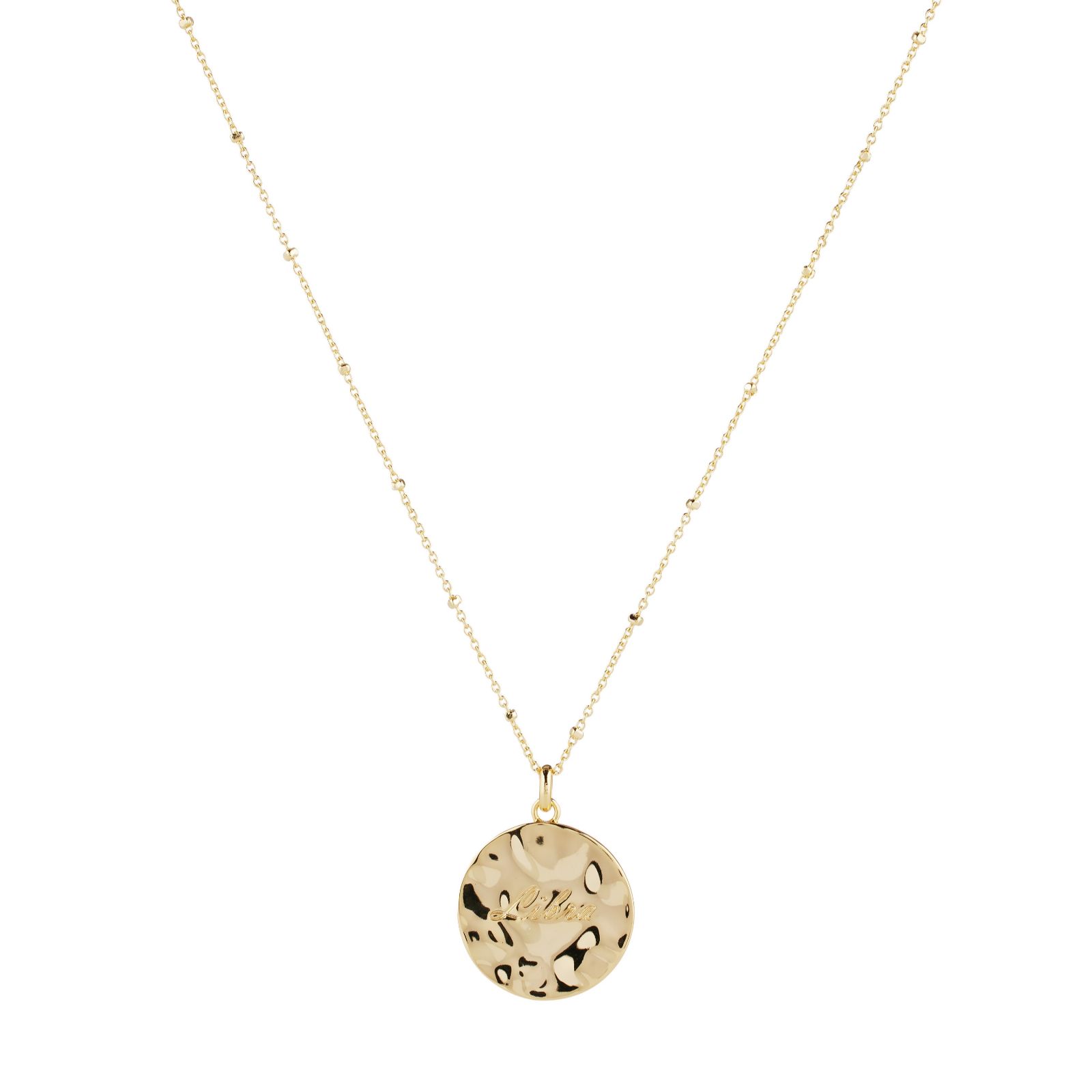 Diamonique Edit 0.22ct tw Zodiac Pendant & Chain