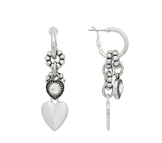 Bibi Bijoux Layered Hearts Interchangable Earrings
