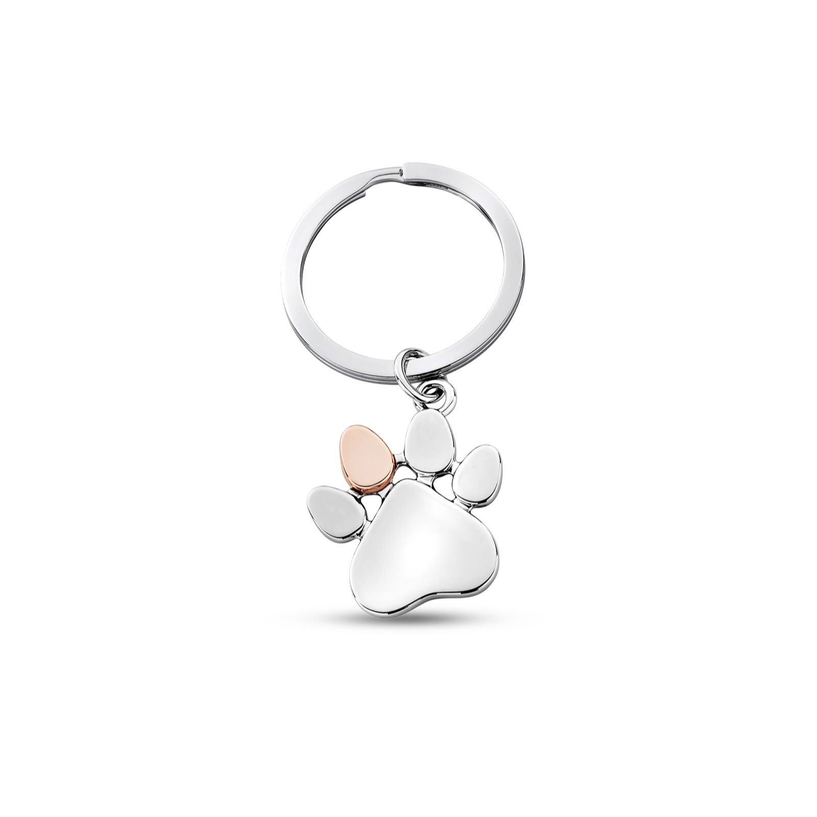 Clogau Paw Print Keyring