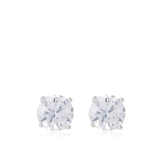 Diamonique 1.8ct tw Online Only Stud Earrings Sterling Silver