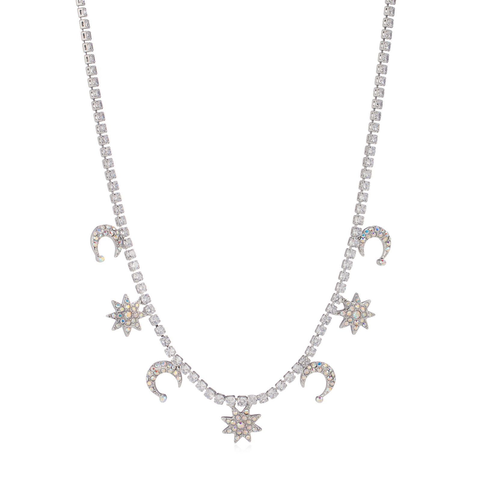 Butler & Wilson Moon & Star Necklace