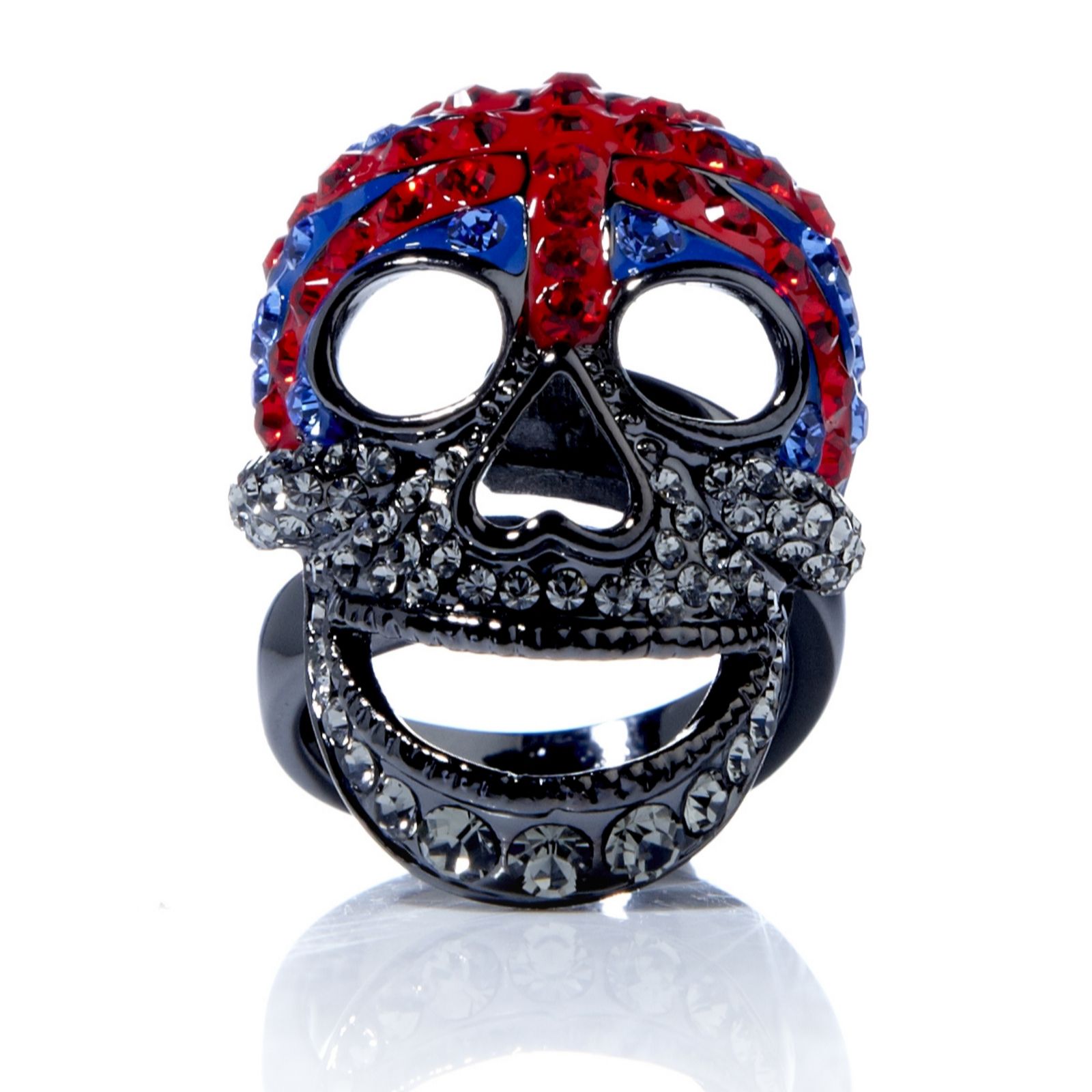 Butler and wilson hot sale skull ring