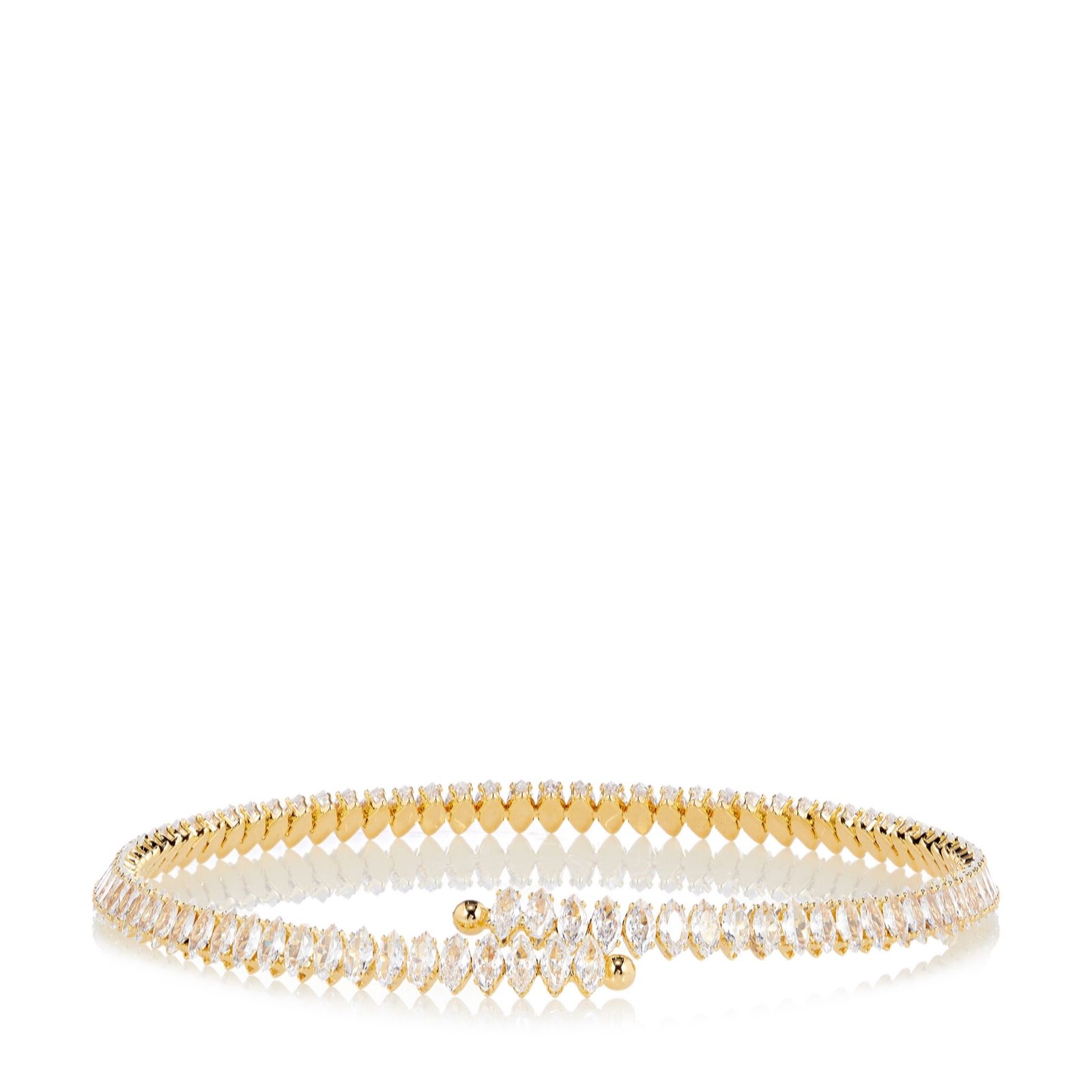 Butler & Wilson Multi Crystal Choker Necklace