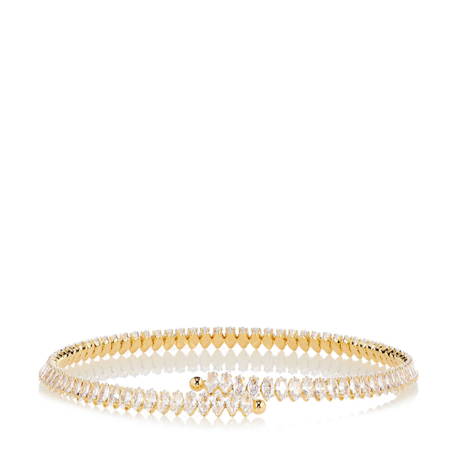 Butler & Wilson Multi Crystal Choker Necklace