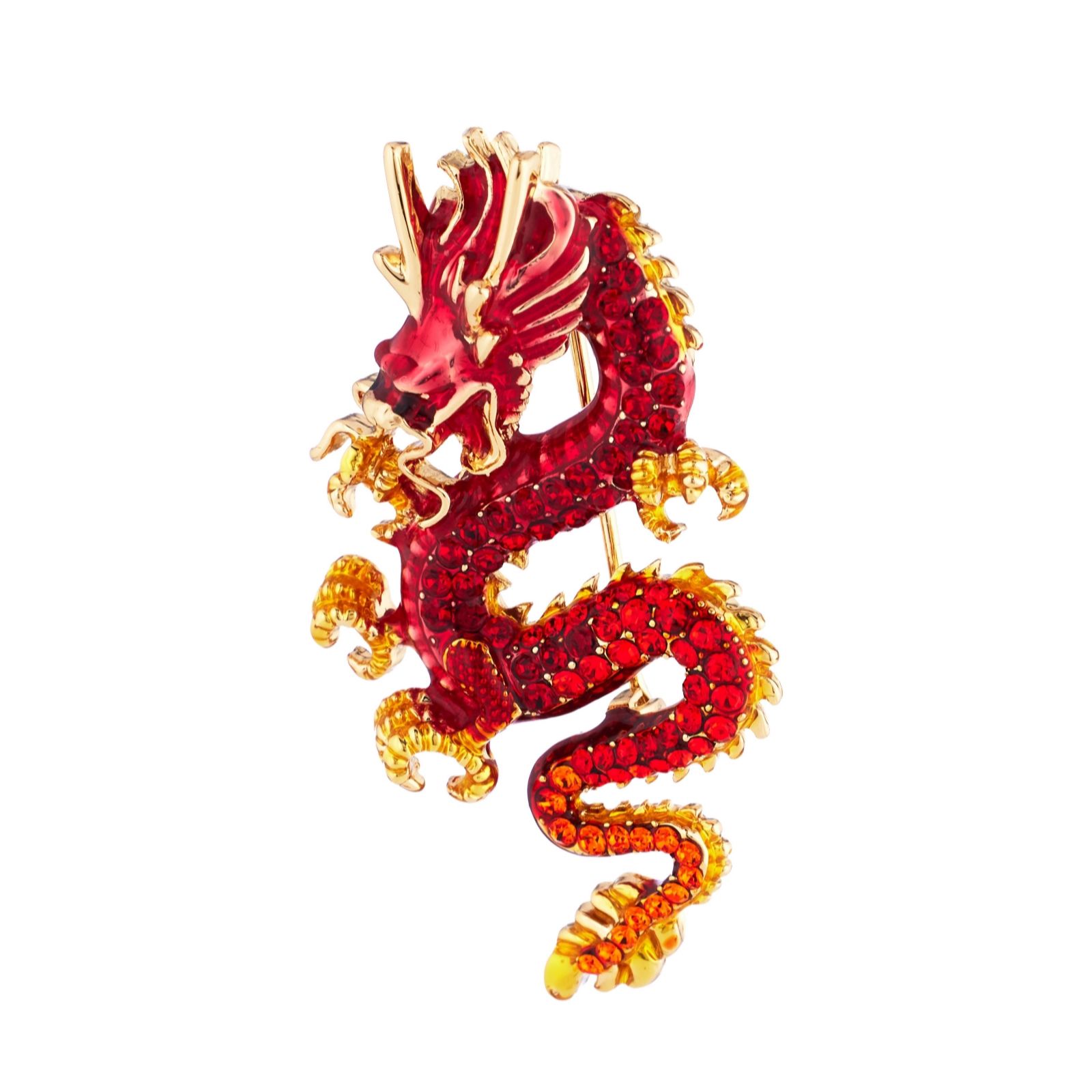 Butler & Wilson Fierce Dragon Brooch