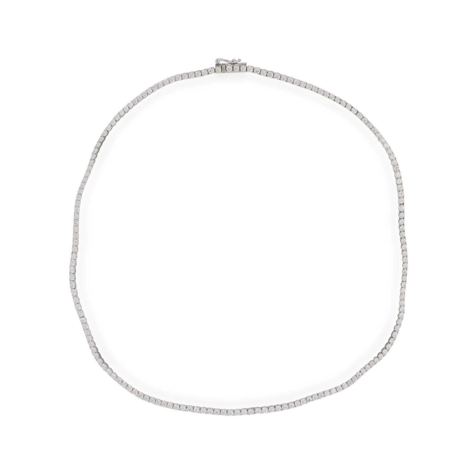 Firelight 10ct Lab Grown Diamond Tennis Necklace 9ct Gold