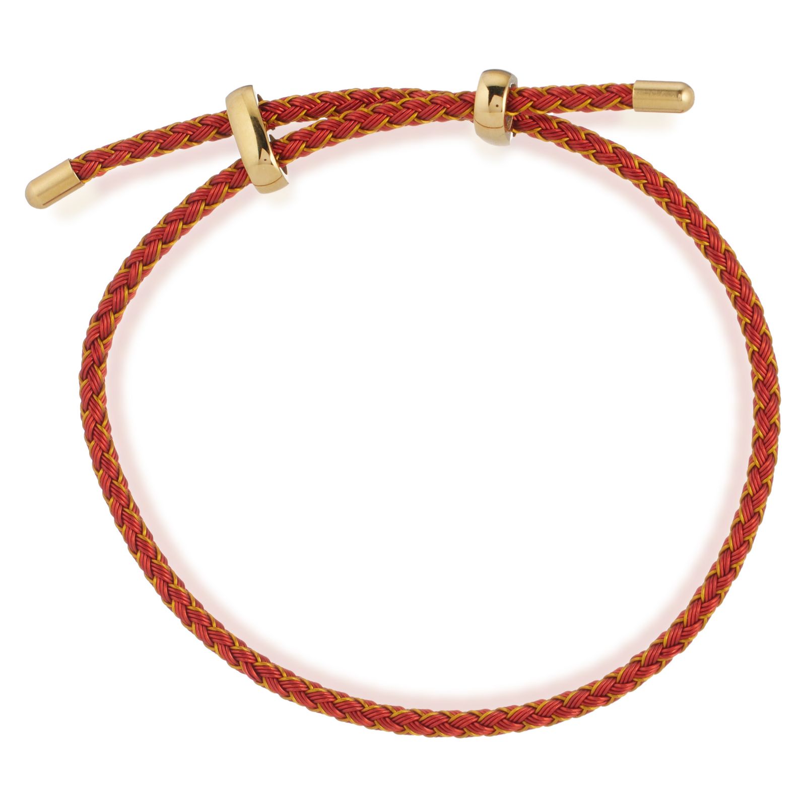 Steel by Design Men's Wire Slider Bracelet Stainless Steel