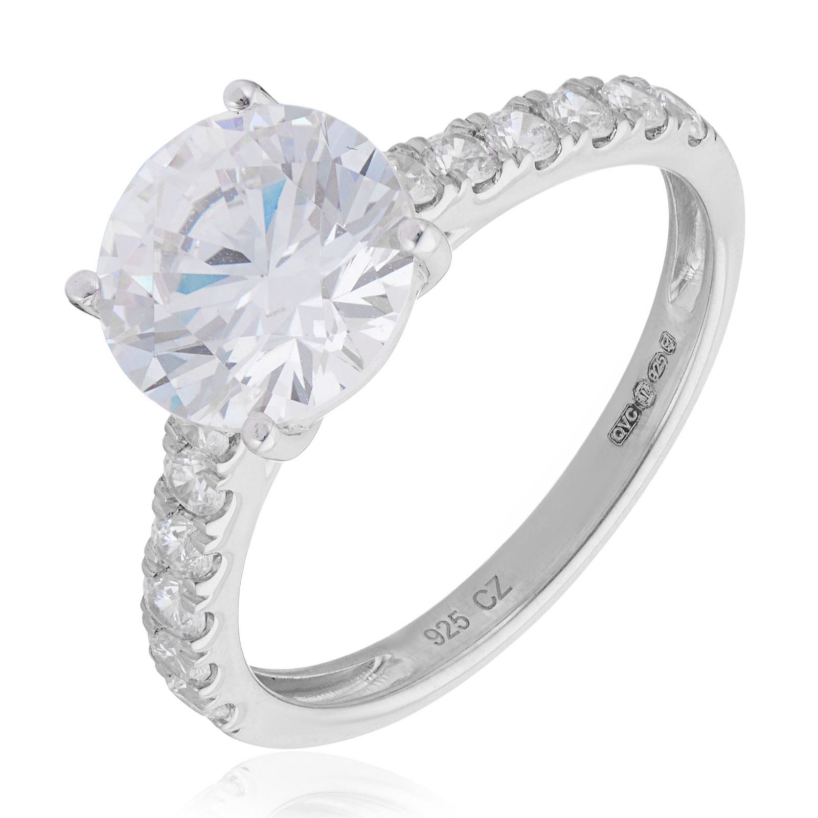 Fire Light 3ct Lab Grown Diamond Solitaire Ring 14ct Gold