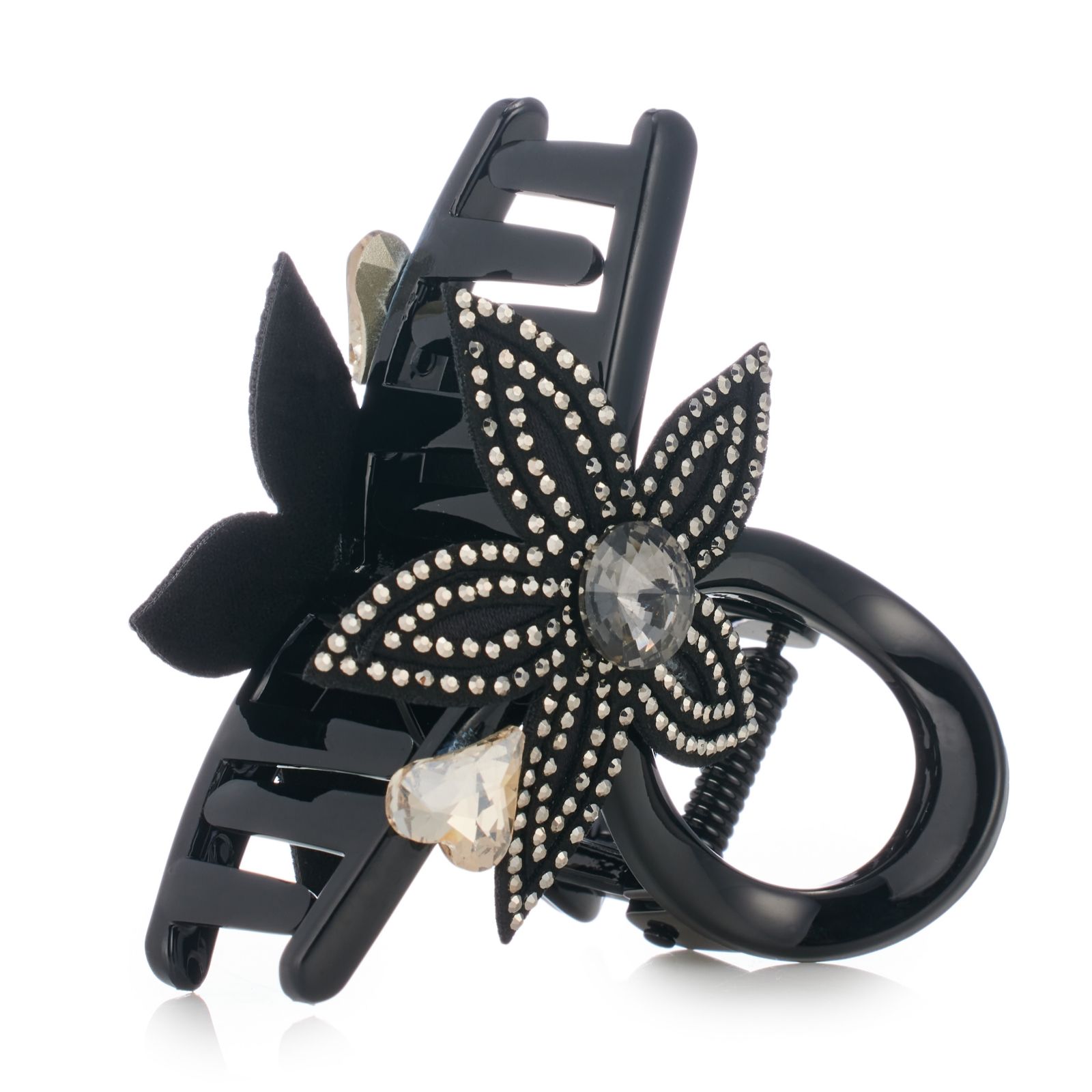 Butler & Wilson Crystal Flower Hair Clip