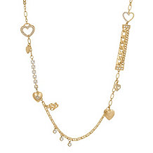  Bibi Bijoux Sentiment Multi Heart Charm Necklace - 348210