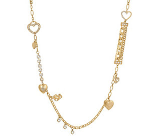 Bibi Bijoux Sentiment Multi Heart Charm Necklace
