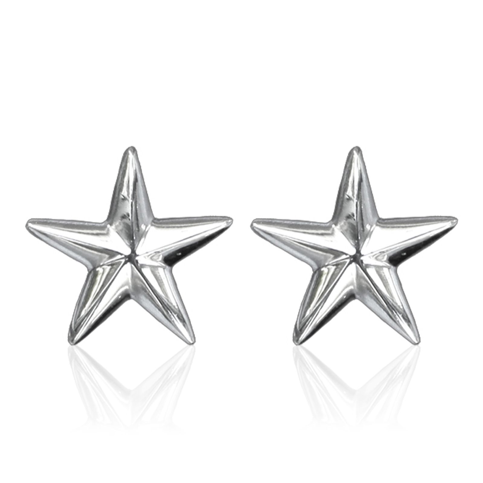 Nina B Starfish Stud Earrings Sterling Silver