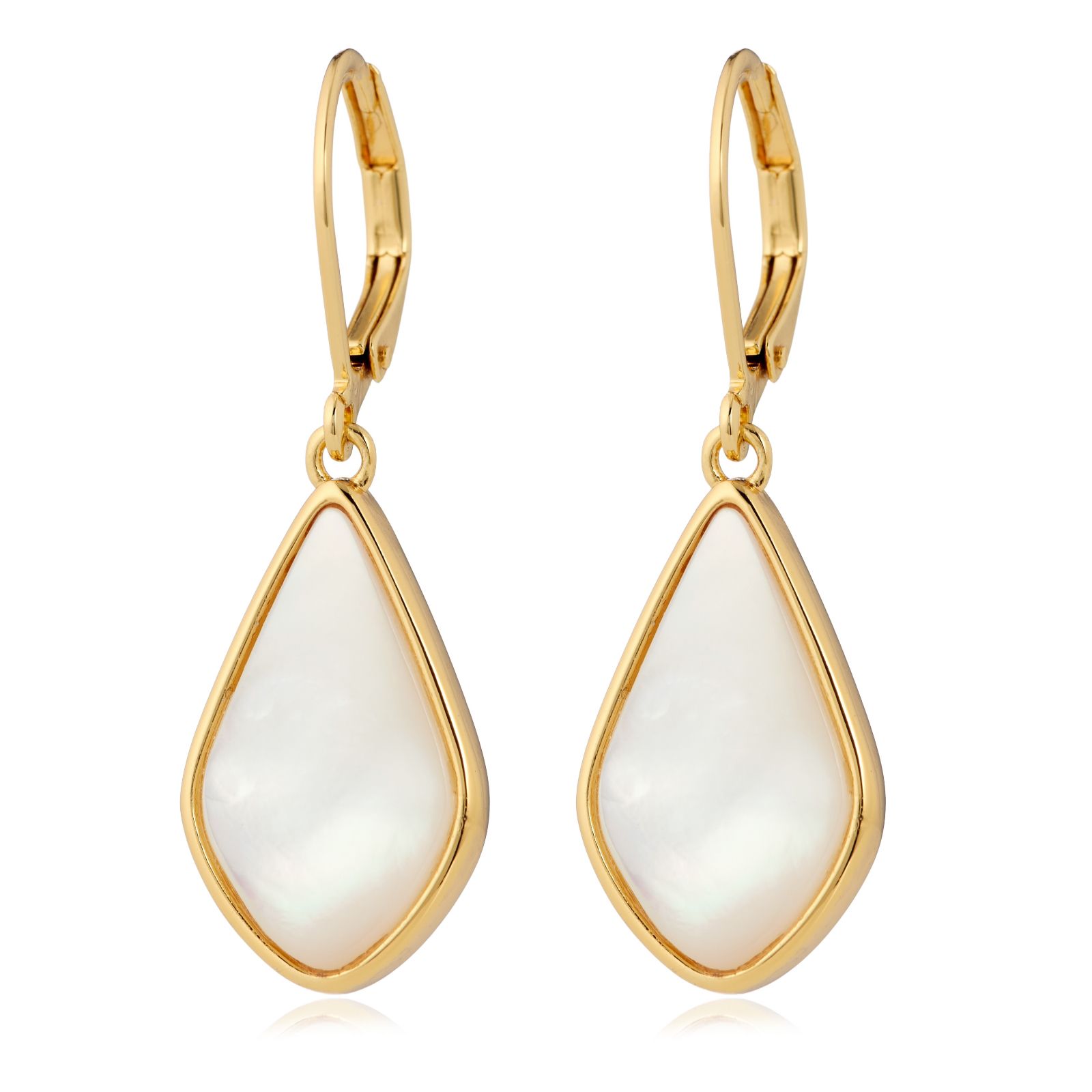 Lara Pearl Mother of Pearl Drop Earrings