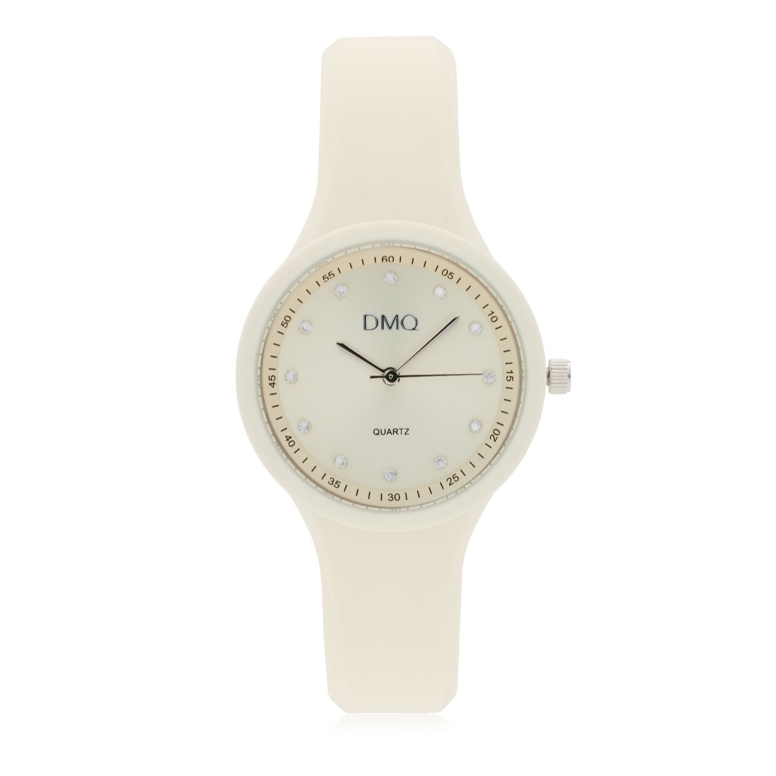 Diamonique Silicone Watch