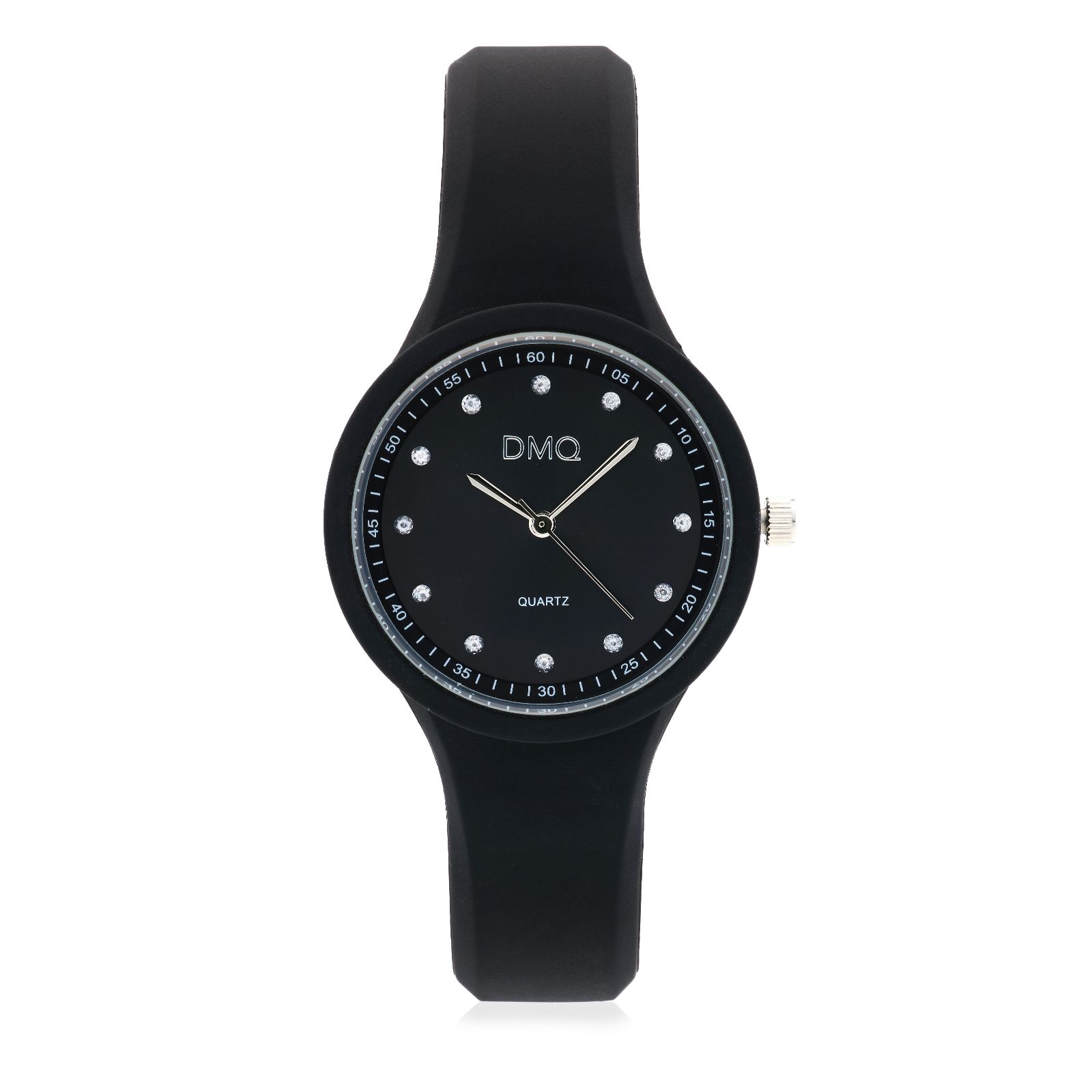 Diamonique Silicone Watch