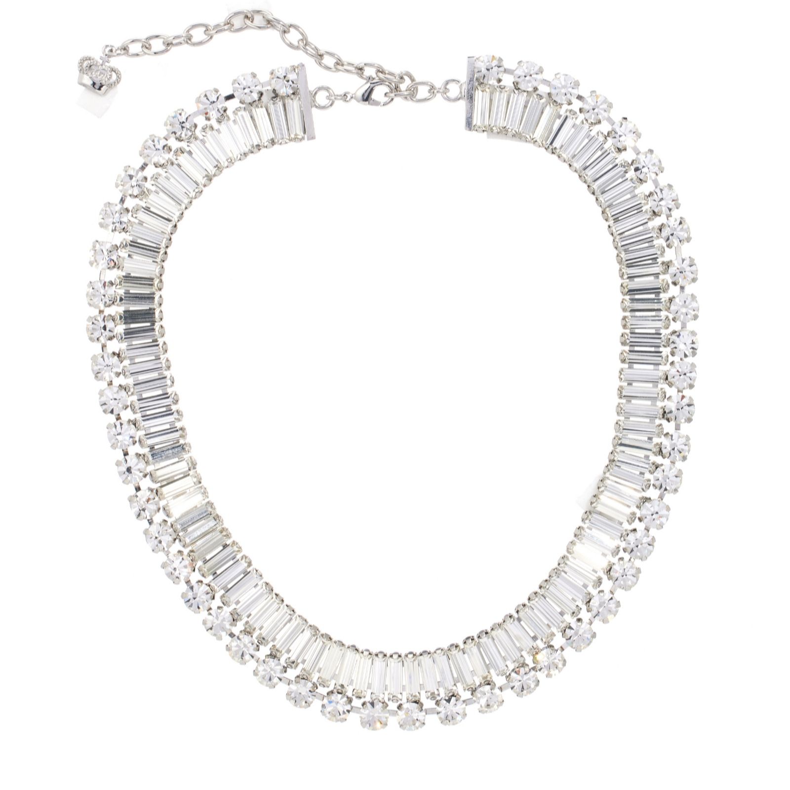  Butler & Wilson Baguette Crystal Necklace