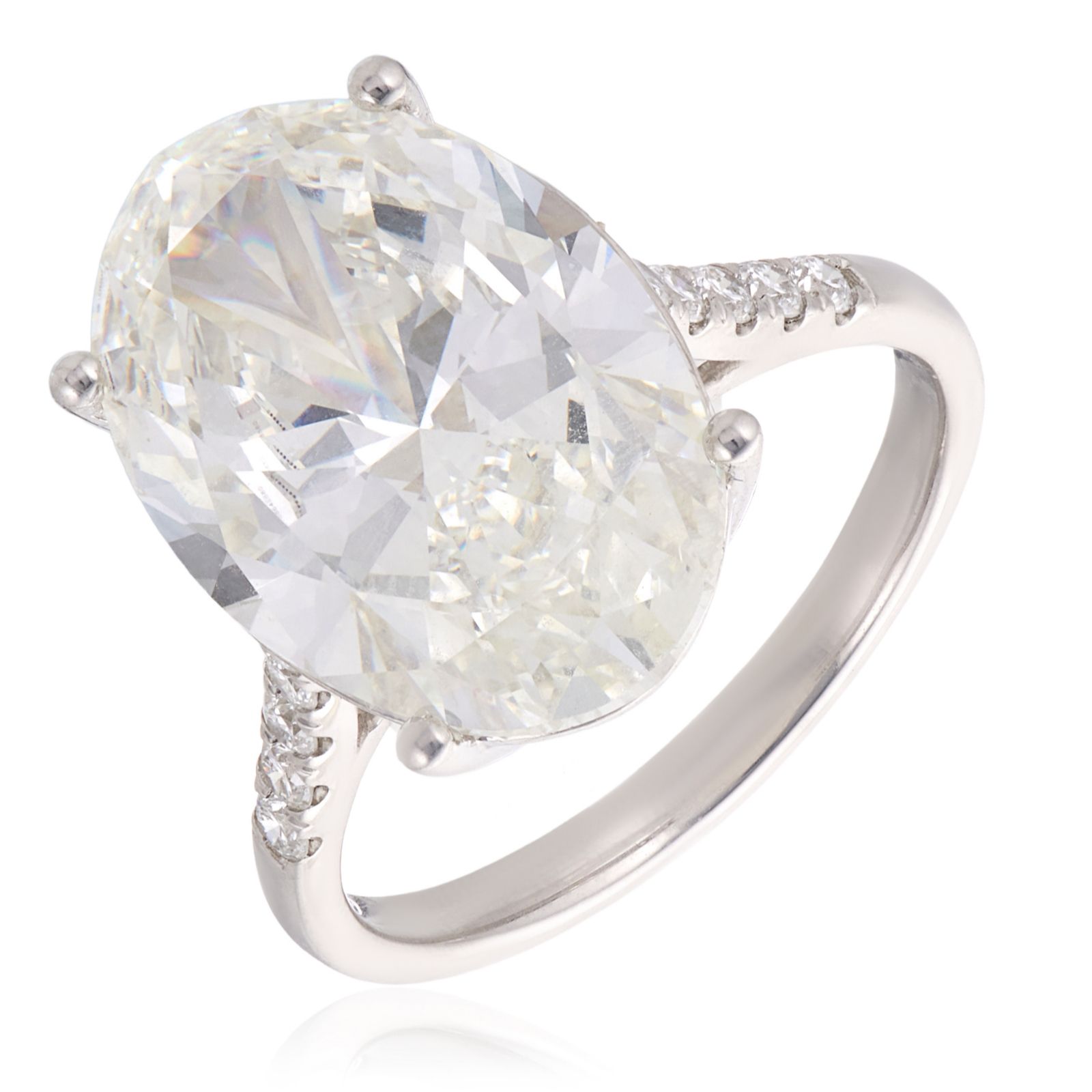 Fire Light Made to Order 10ct Lab Grown Diamond Cocktail Ring Platinum