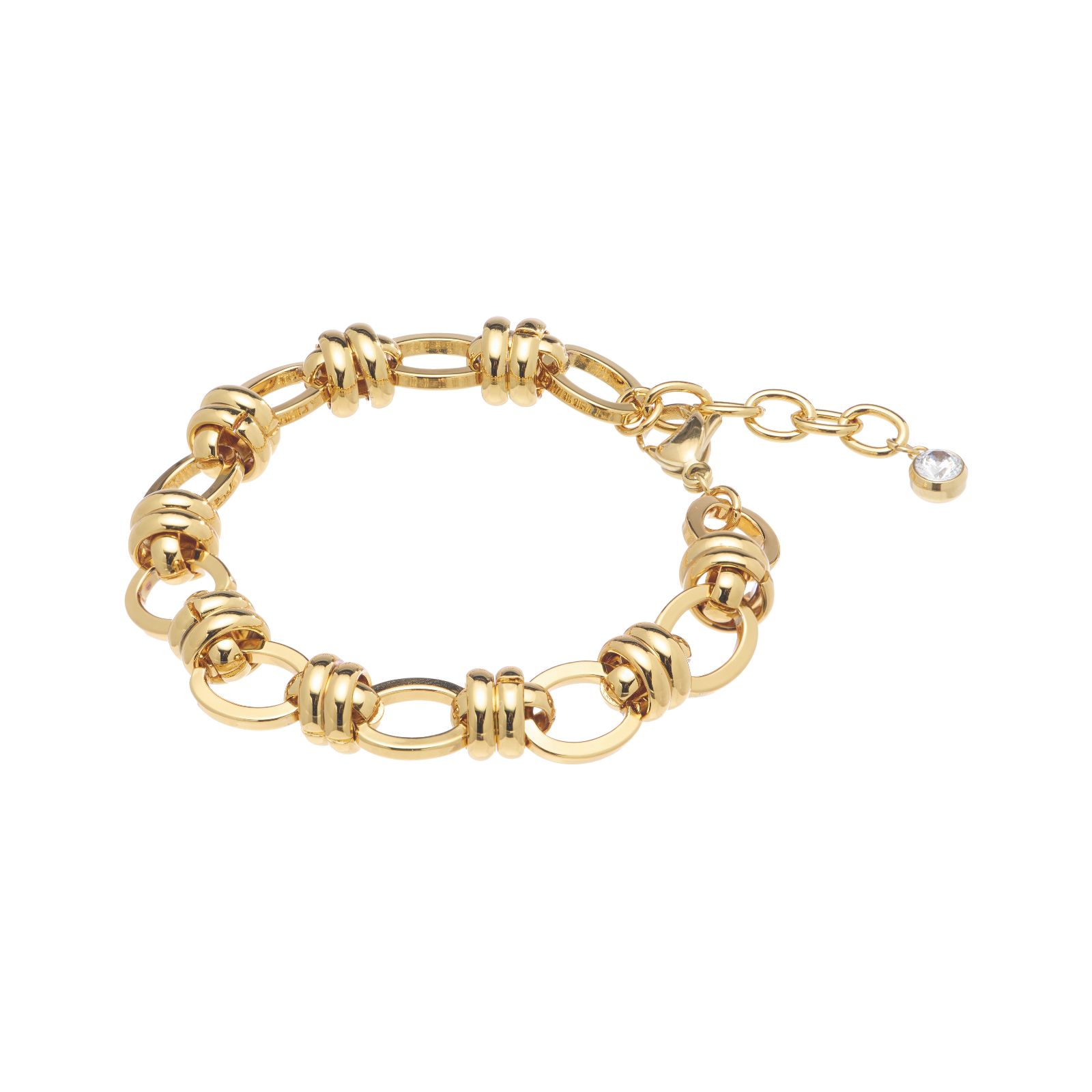 Steel by Diamonique Chunky Link Bracelet Stainless Steel