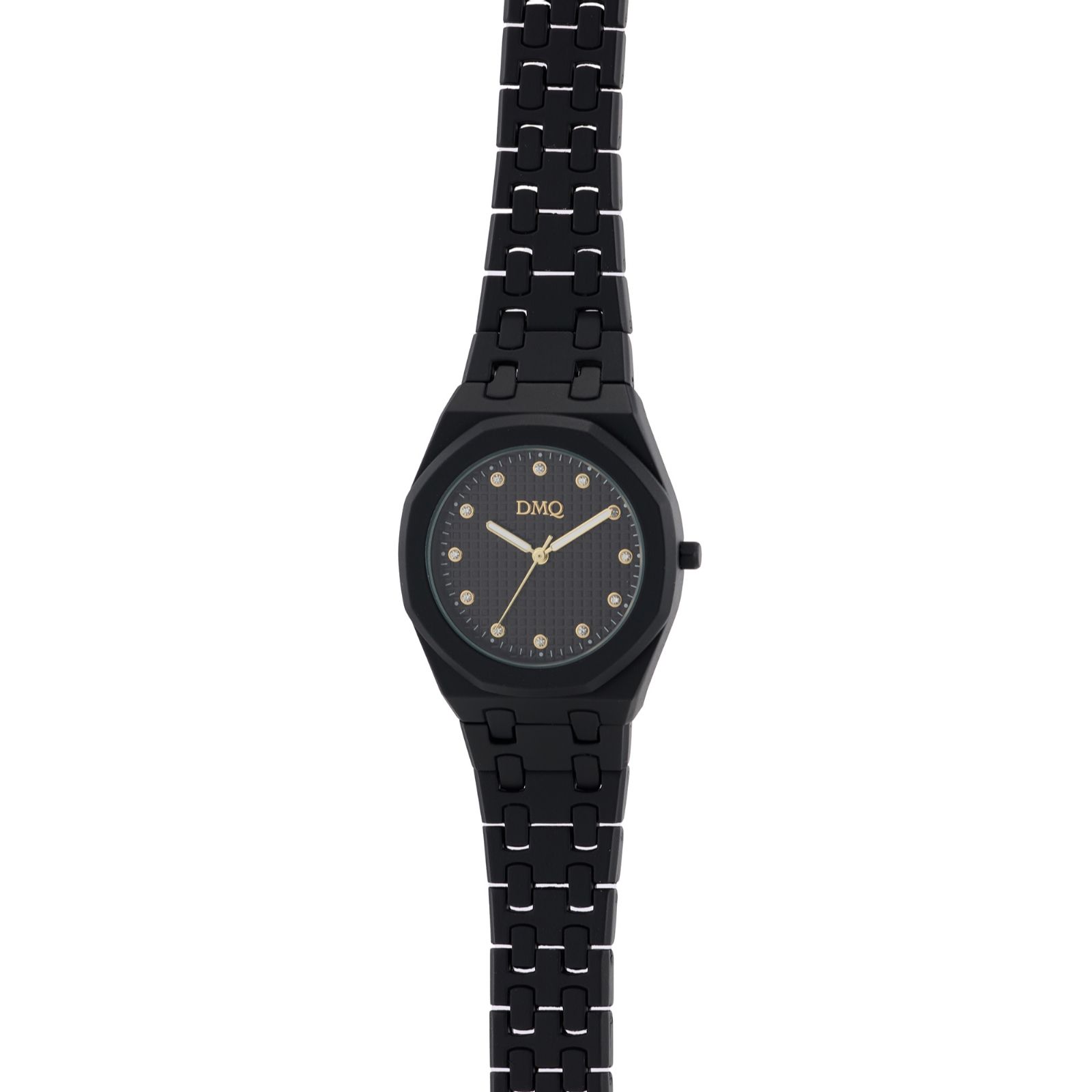 Diamonique 0.9ct tw Silicone Watch