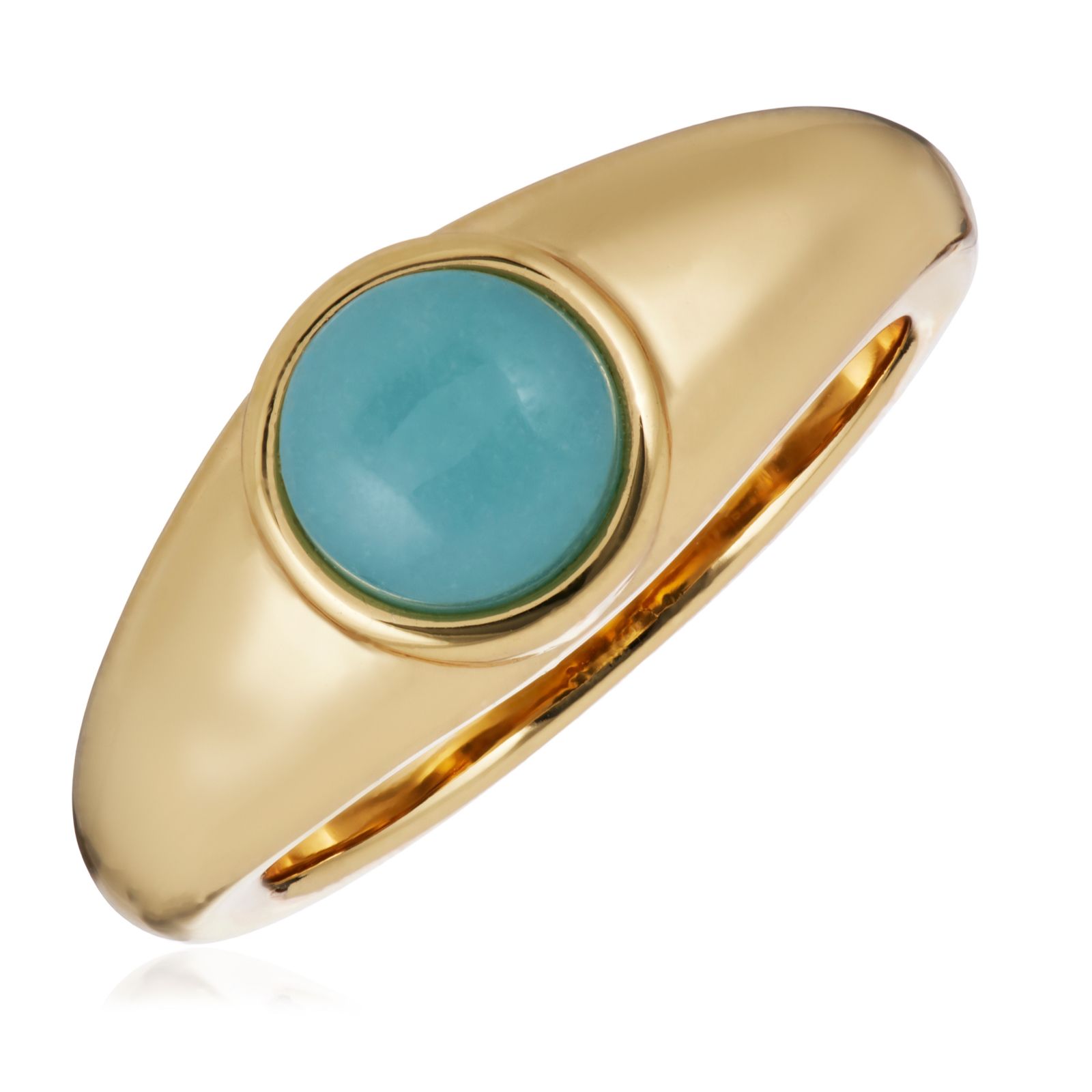 Malika Semi Precious Signet Ring