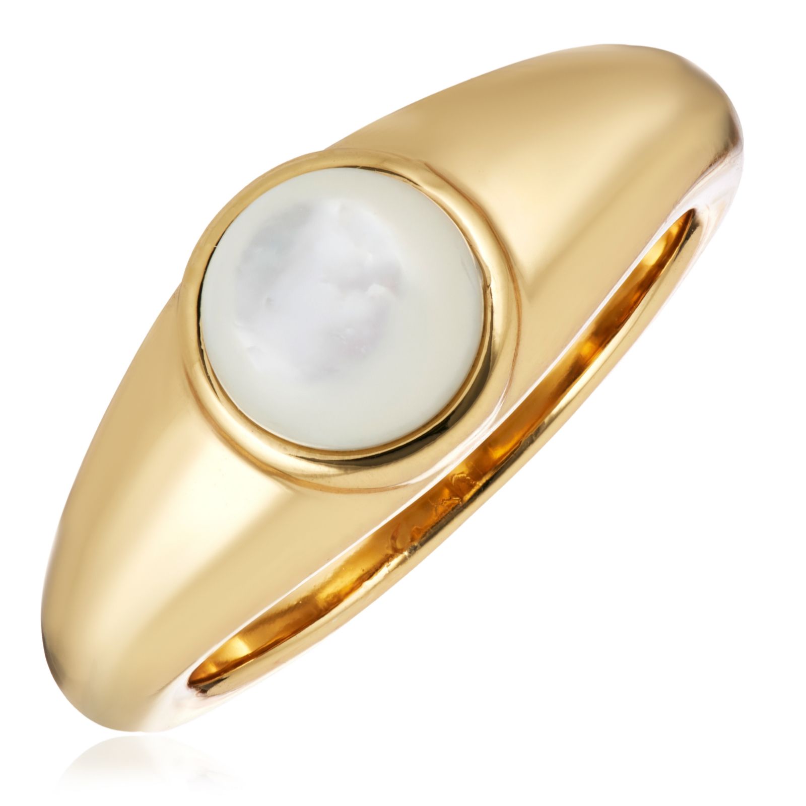 Malika Semi Precious Signet Ring