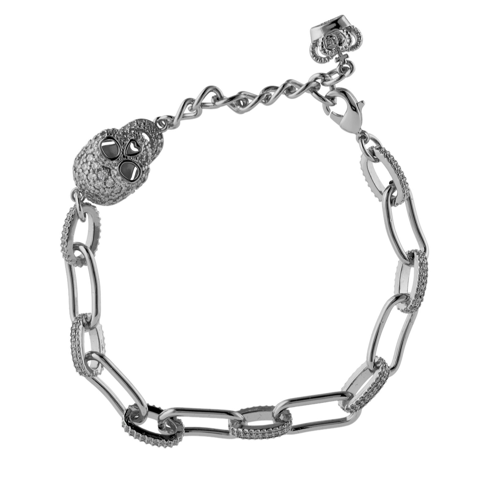 Butler & Wilson Skull Pendant Bracelet