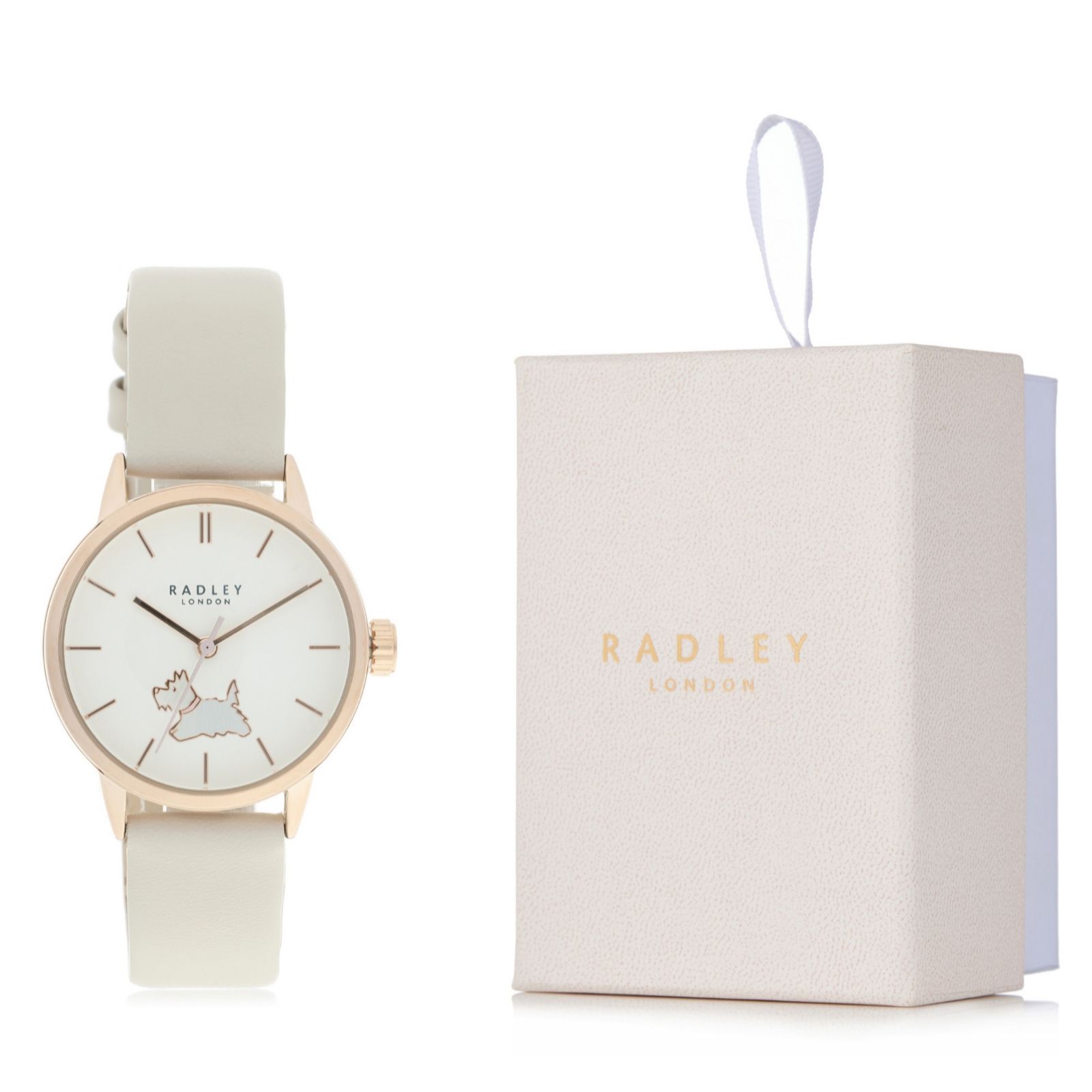 Radley London Buttercup Grove Leather Strap Watch QVC UK