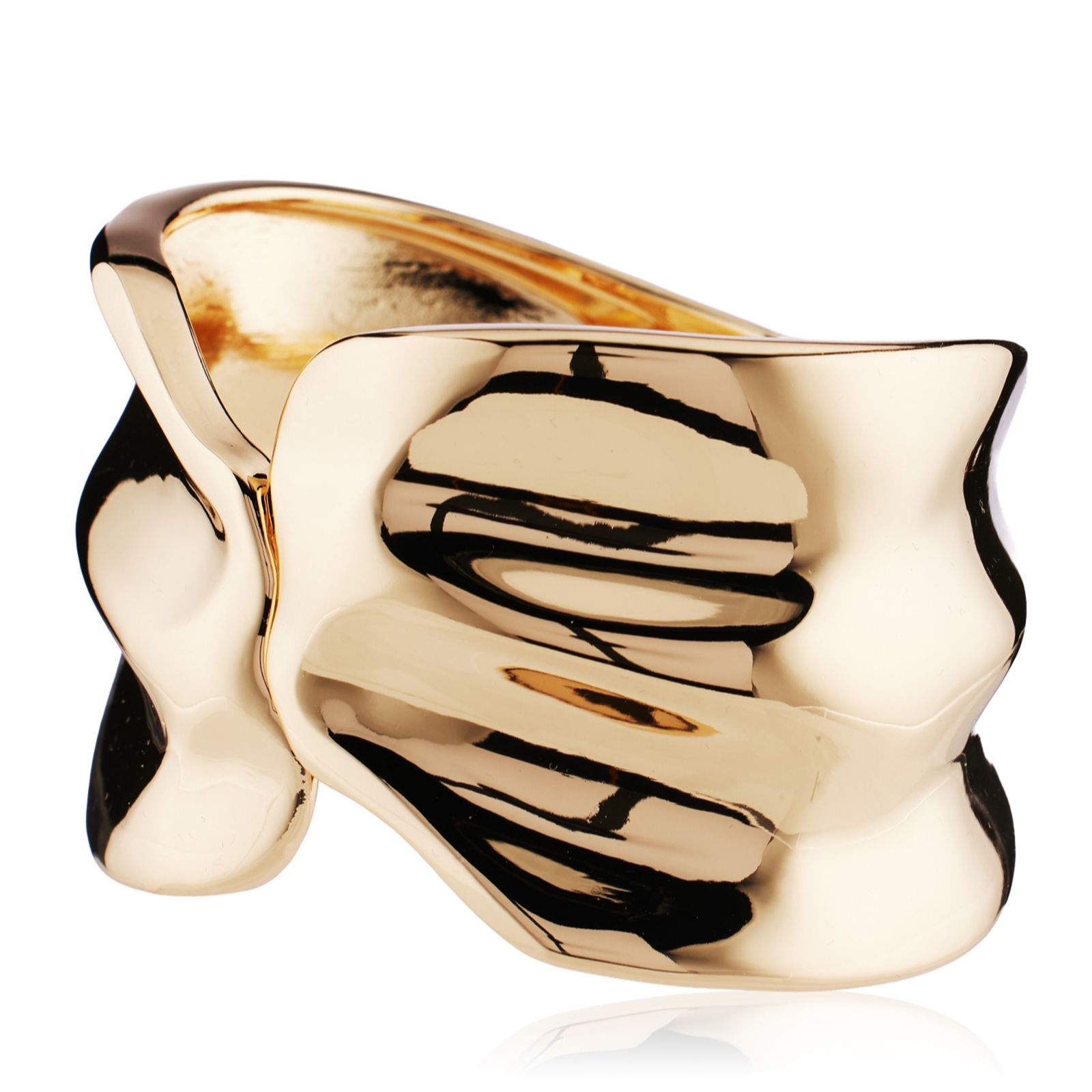 Malika Molten Metal Cuff Bangle
