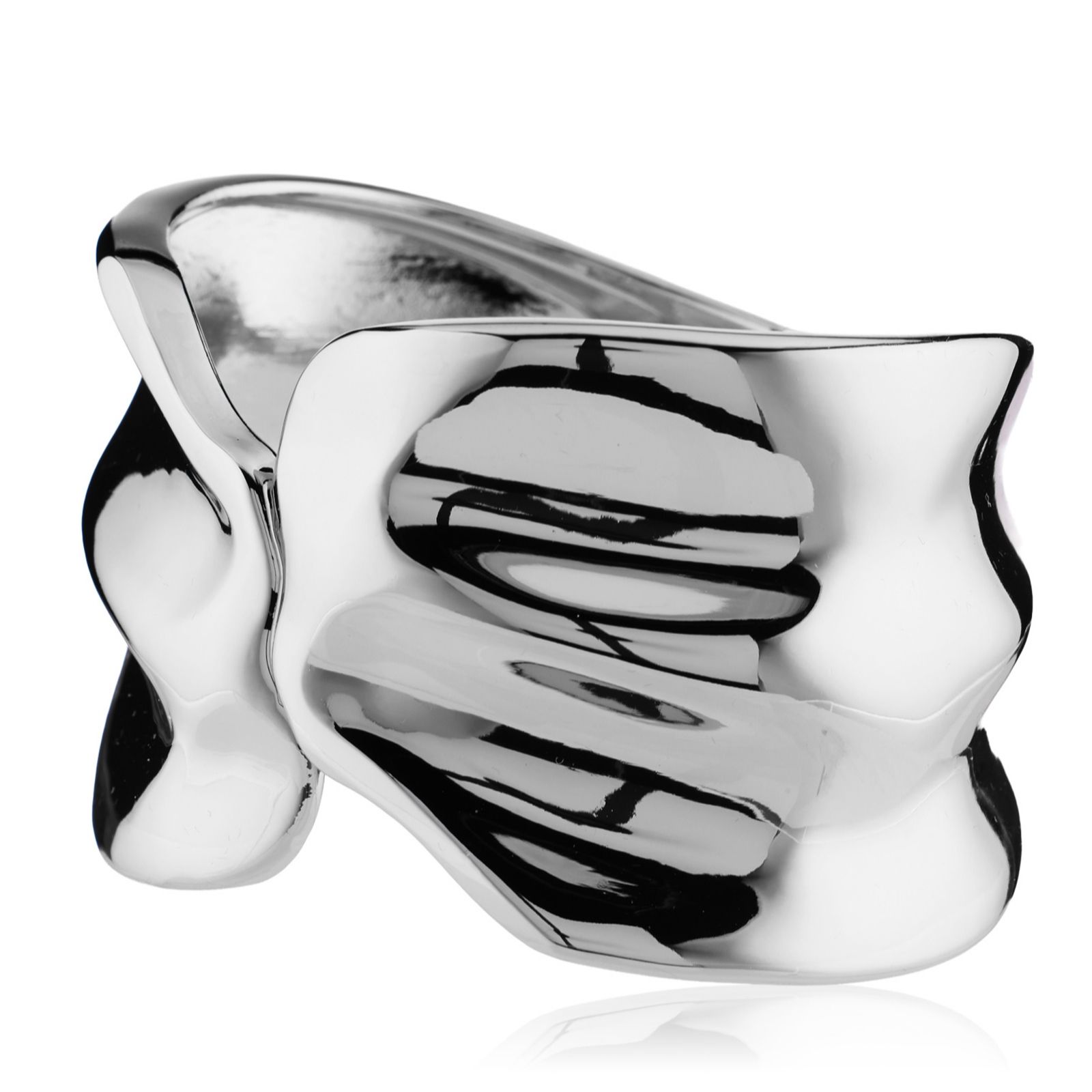 Malika Molten Metal Cuff Bangle
