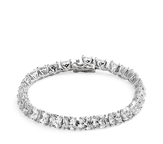 Michelle Mone for Diamonique 29ct tw Tennis  Bracelet Sterling Silver